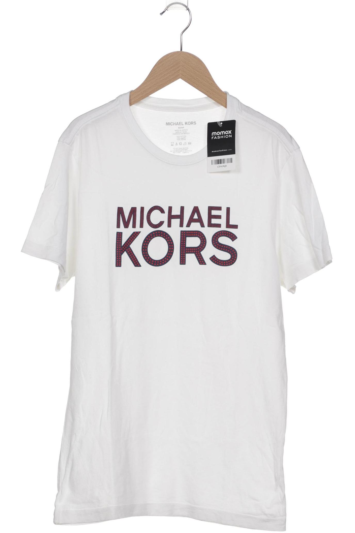 

Michael Kors Mens Herren T-Shirt, weiß, Gr. 46