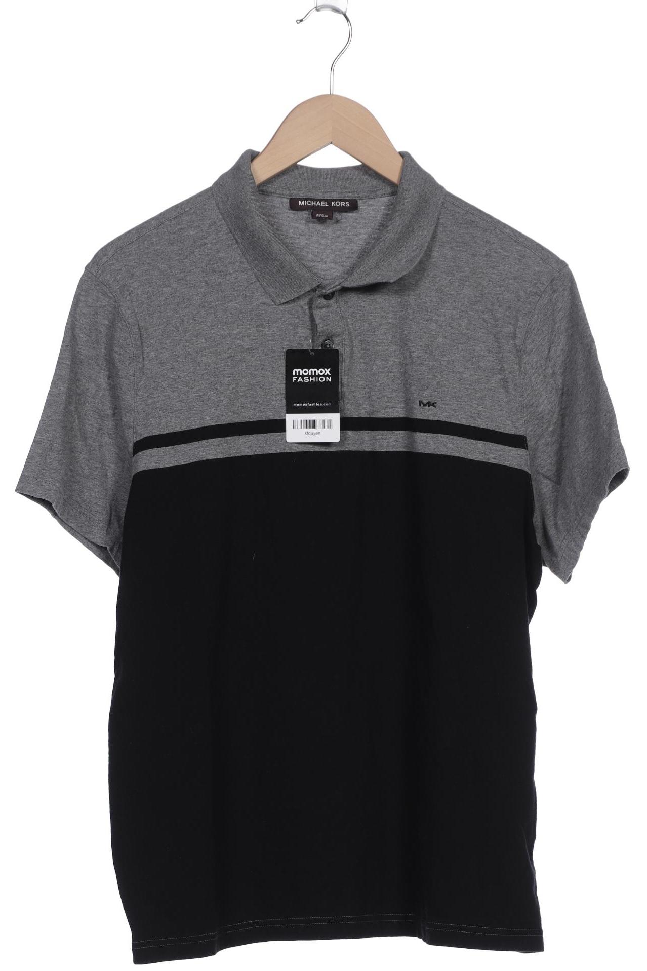 

Michael Kors Mens Herren Poloshirt, schwarz, Gr. 54