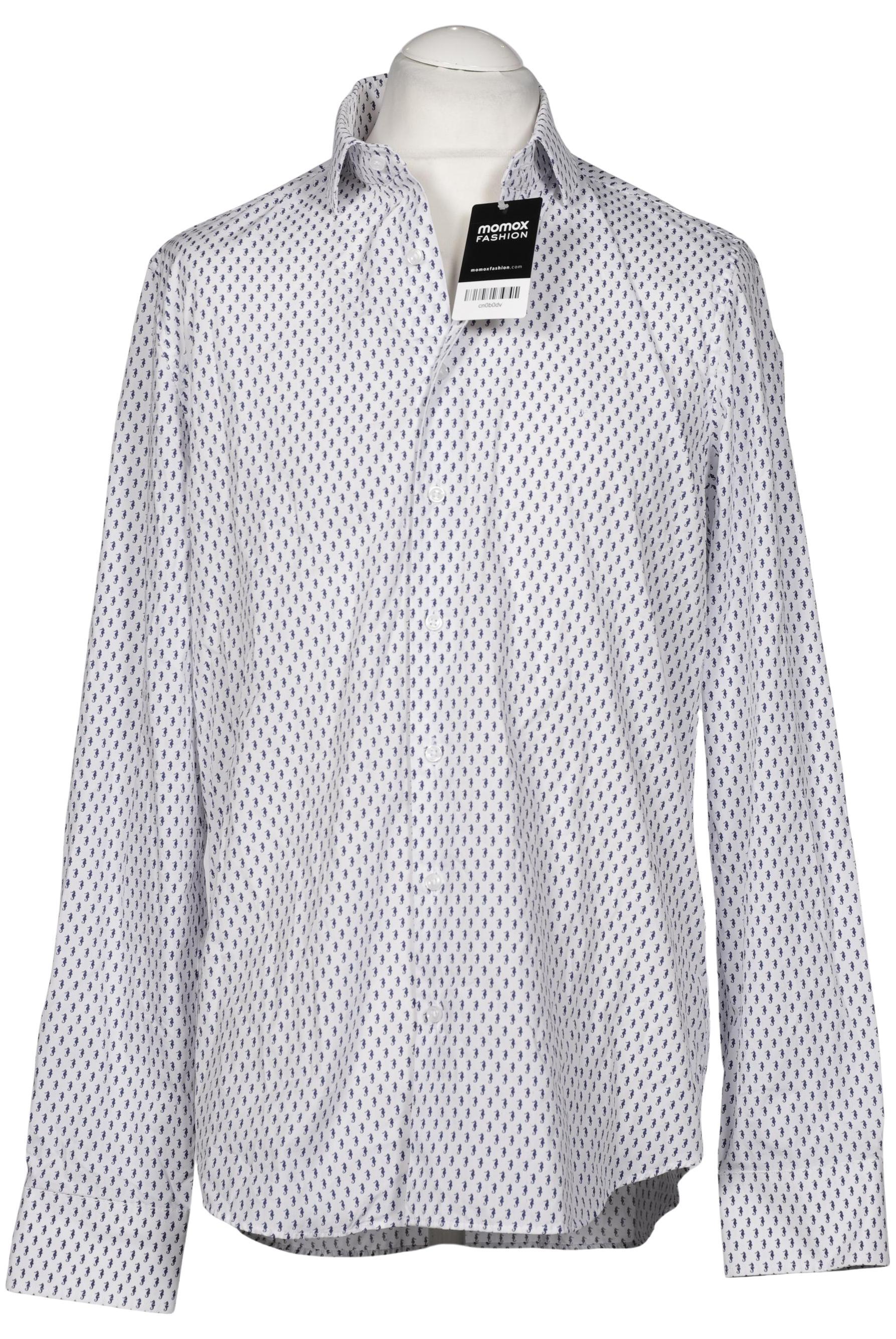 

Michael Kors Mens Herren Hemd, weiß, Gr. 52