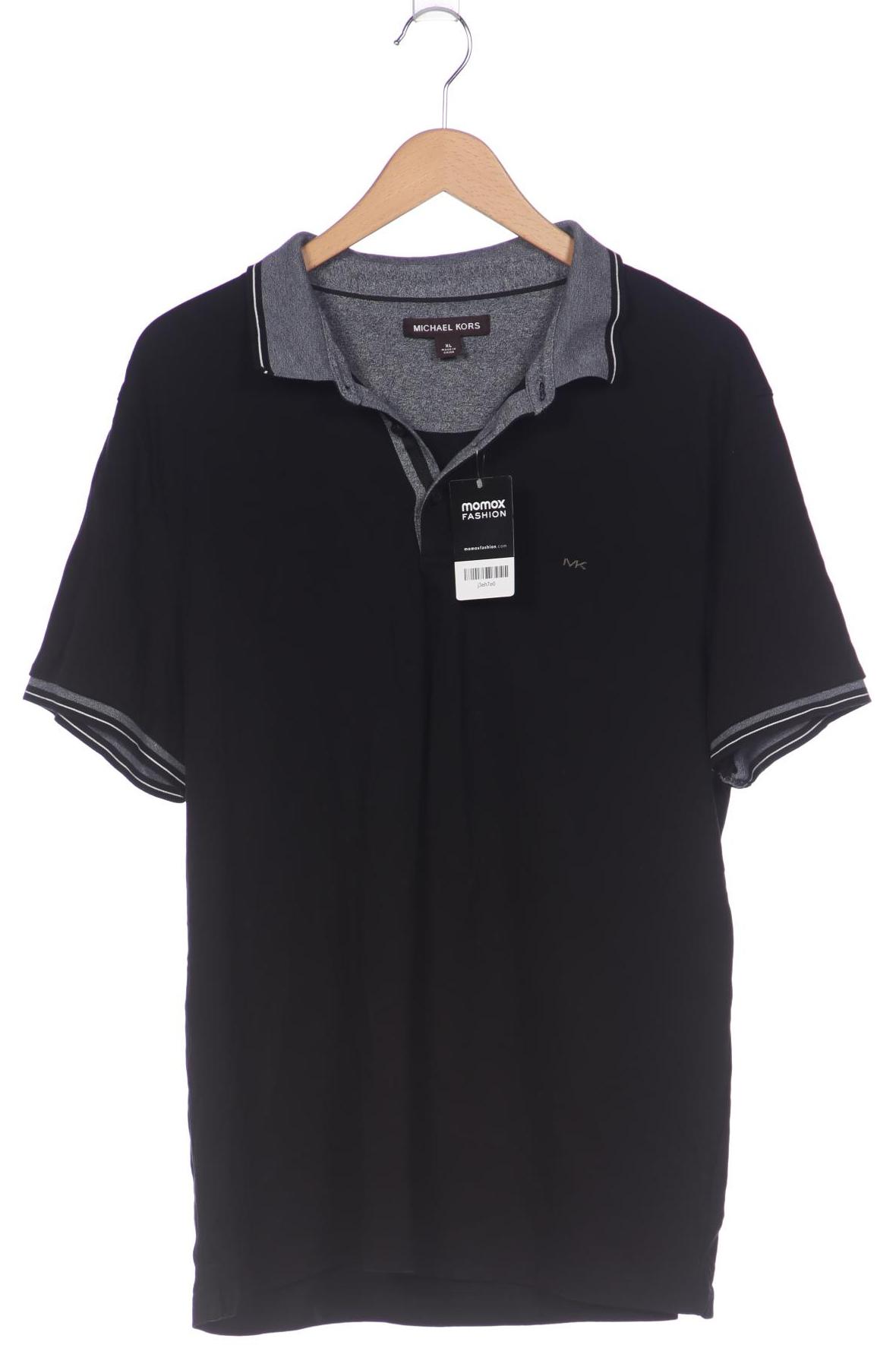 

Michael Kors Mens Herren Poloshirt, schwarz, Gr. 54