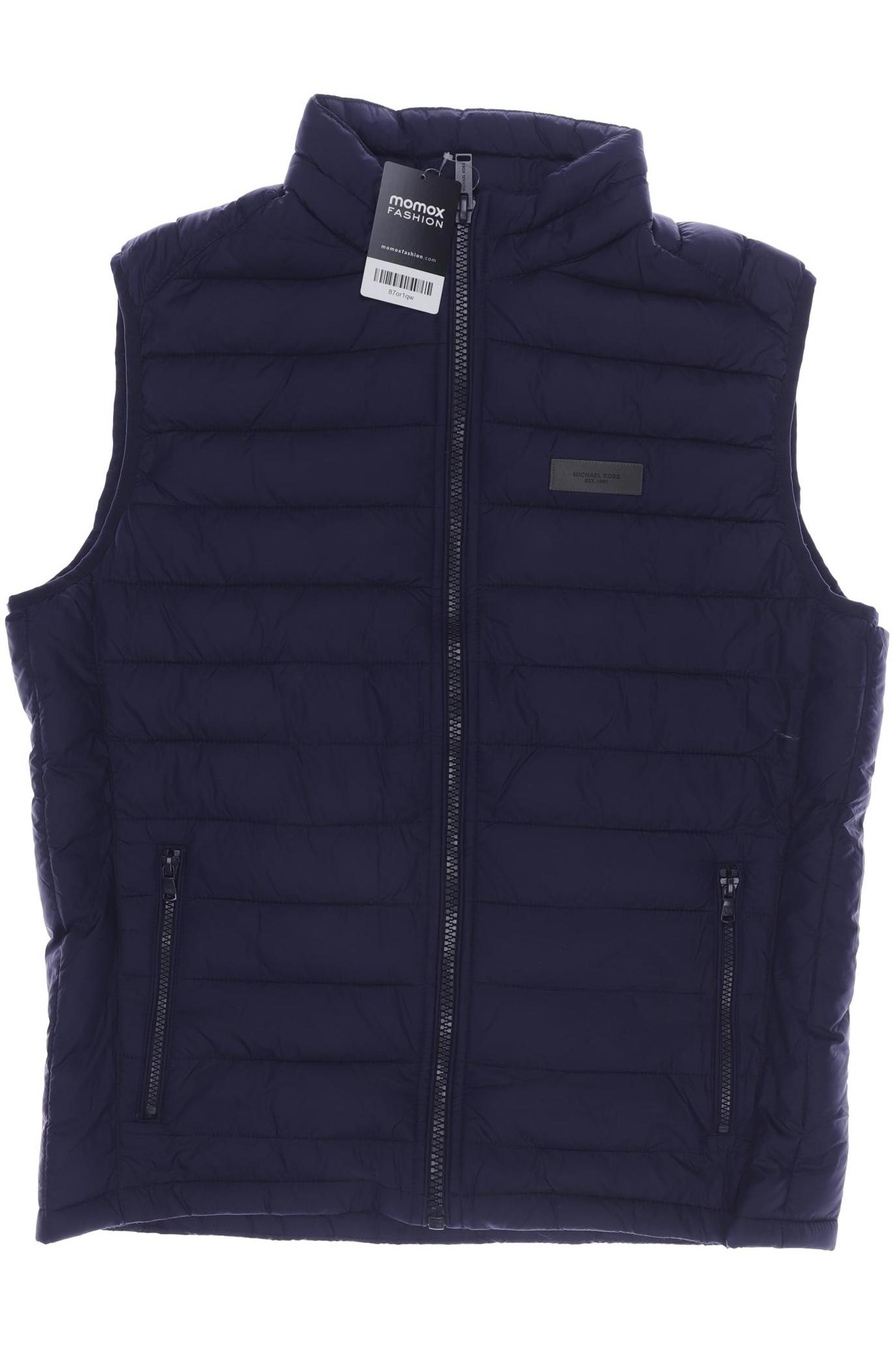 

Michael Kors Mens Herren Weste, marineblau, Gr. 48