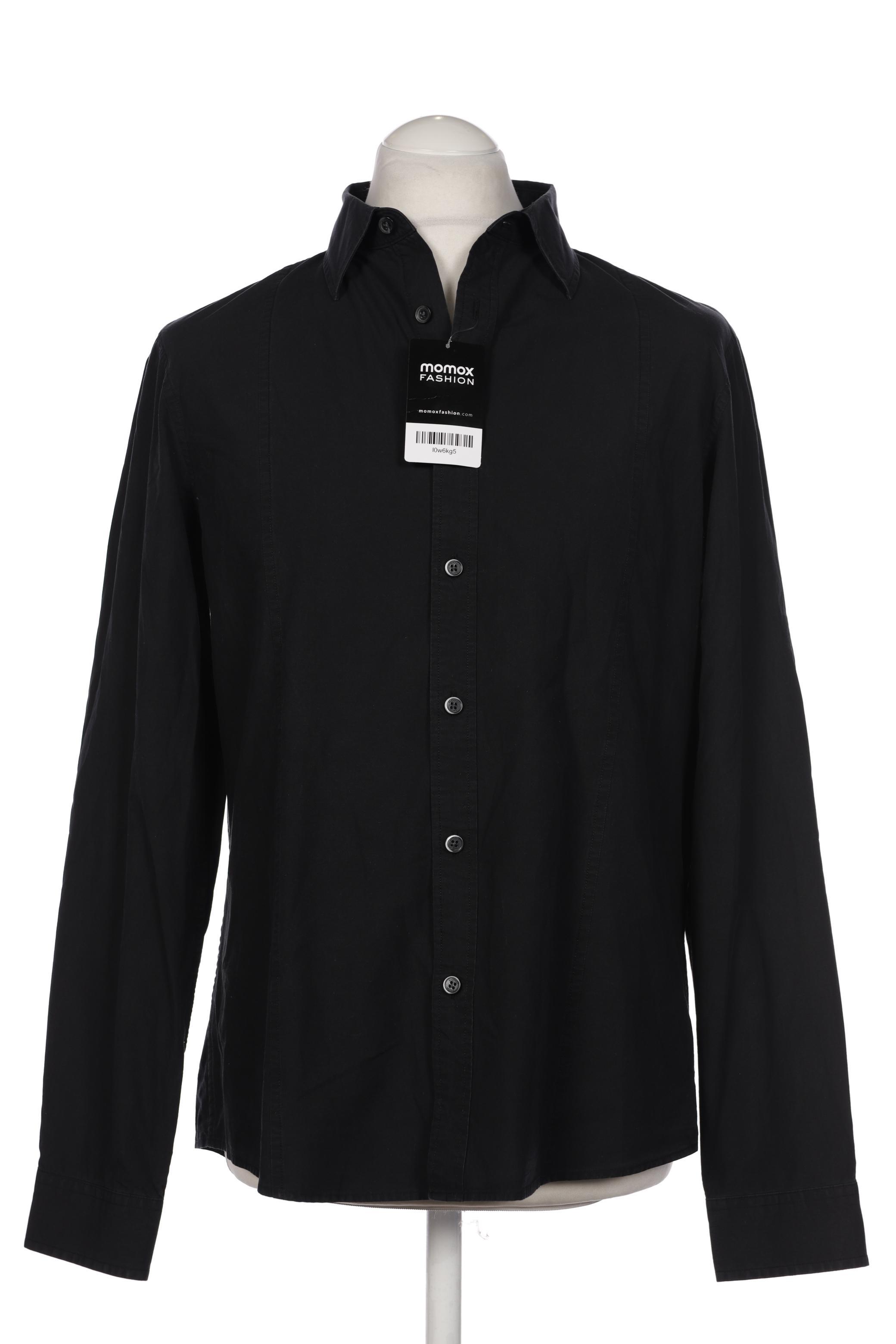 

Michael Kors Mens Herren Hemd, schwarz, Gr. 52