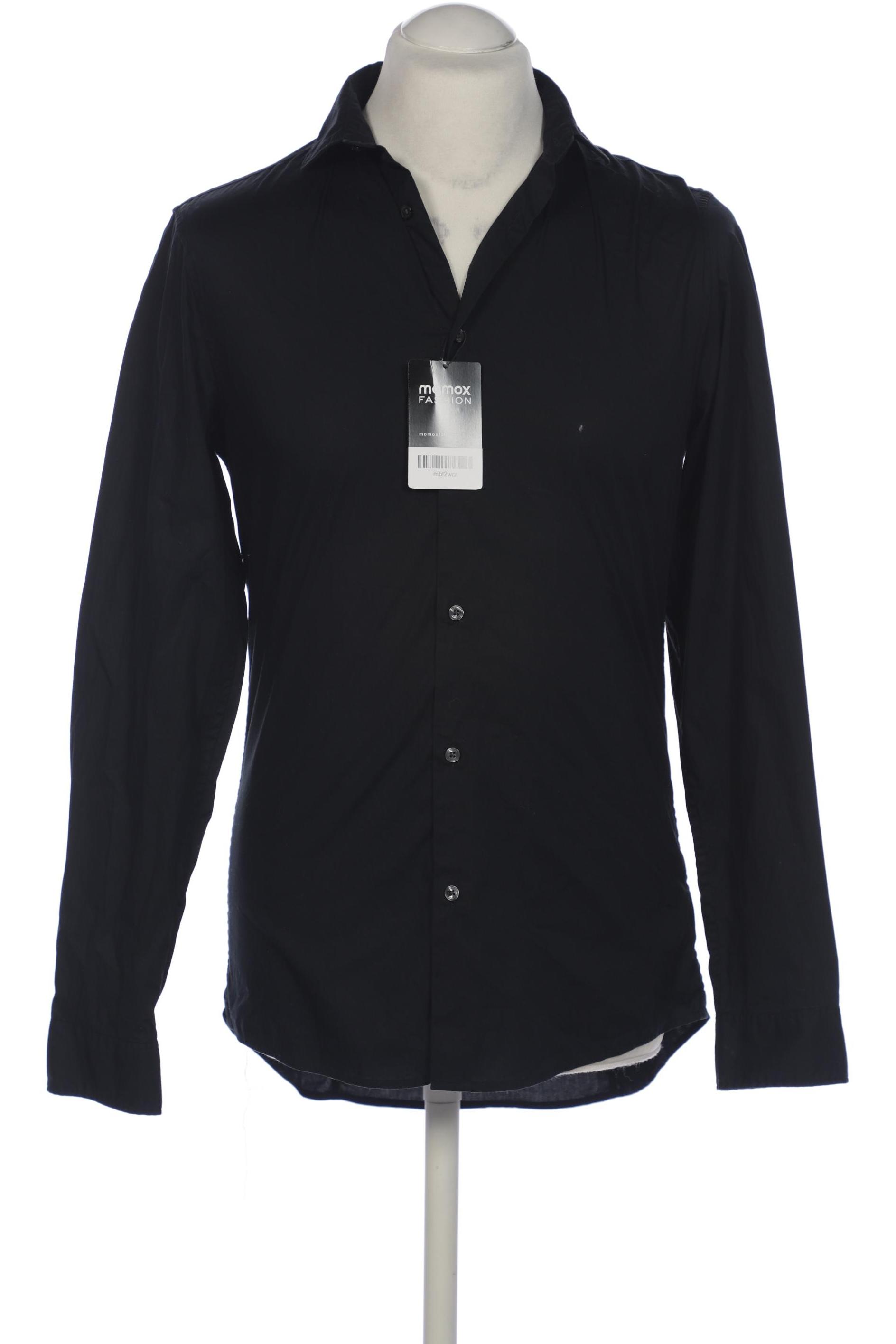 

Michael Kors Mens Herren Hemd, schwarz, Gr. 46