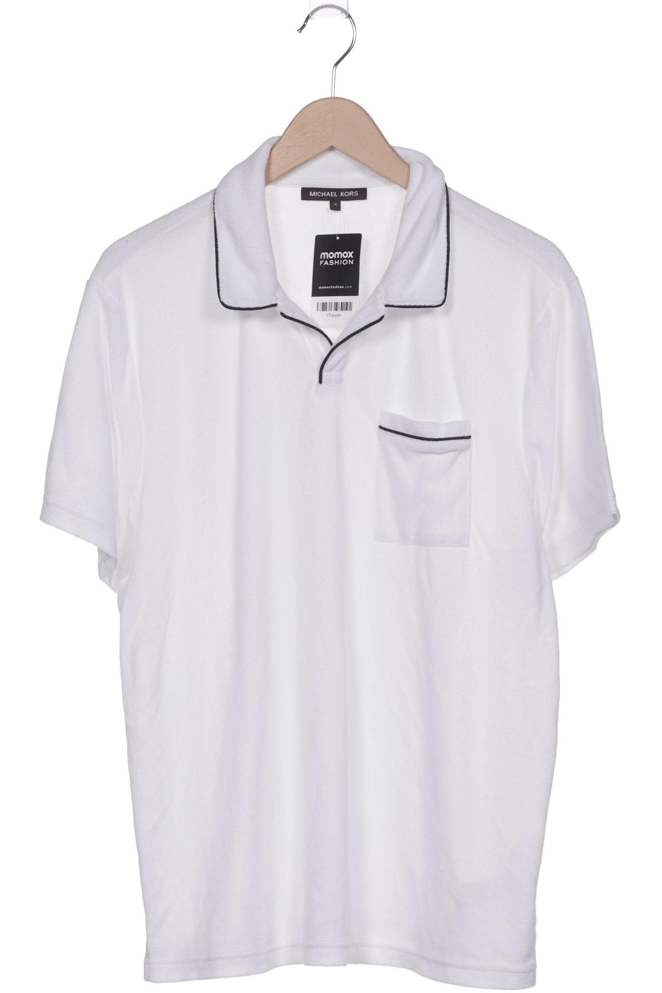 

Michael Kors Mens Herren Poloshirt, weiß, Gr. 54