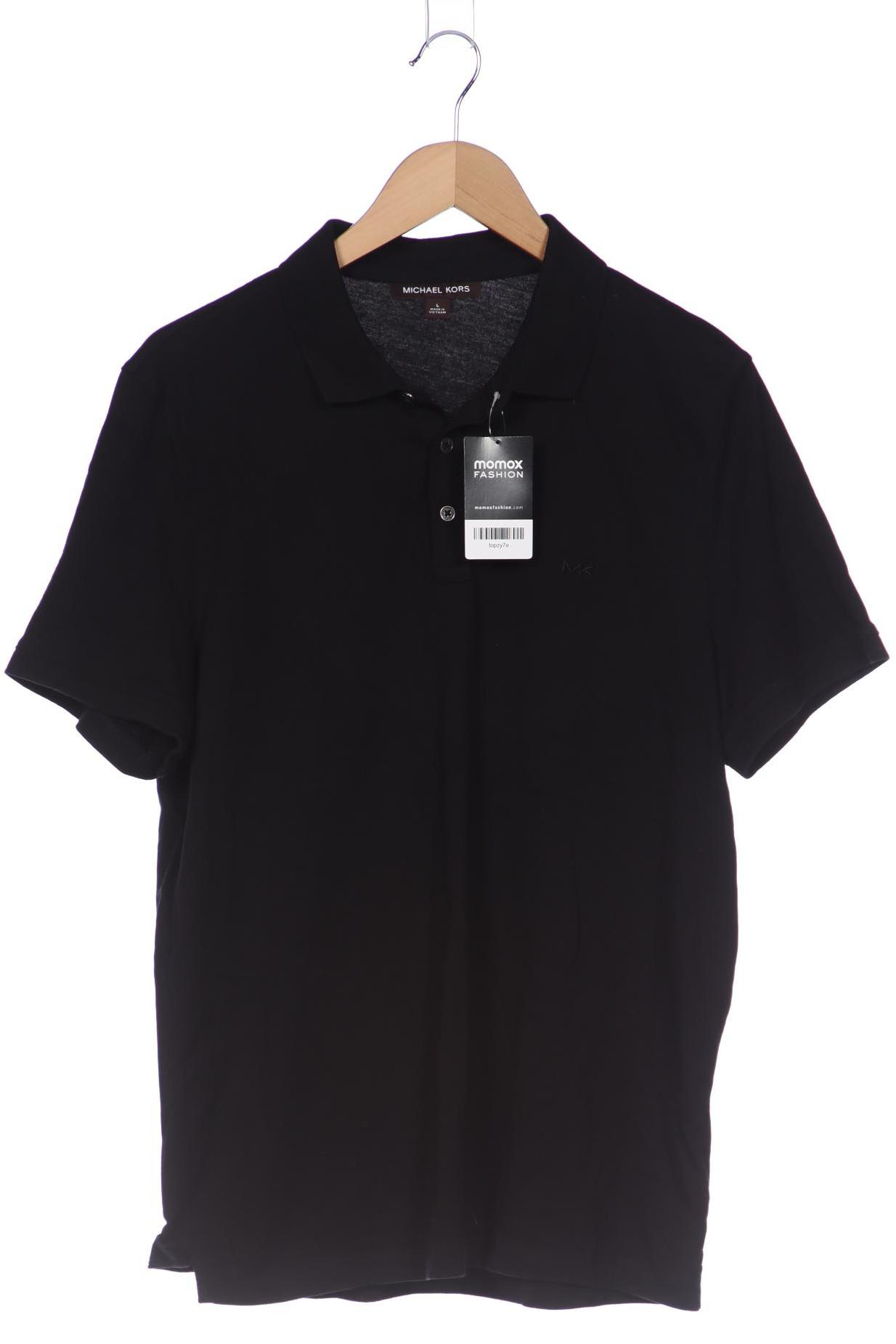 

Michael Kors Mens Herren Poloshirt, schwarz