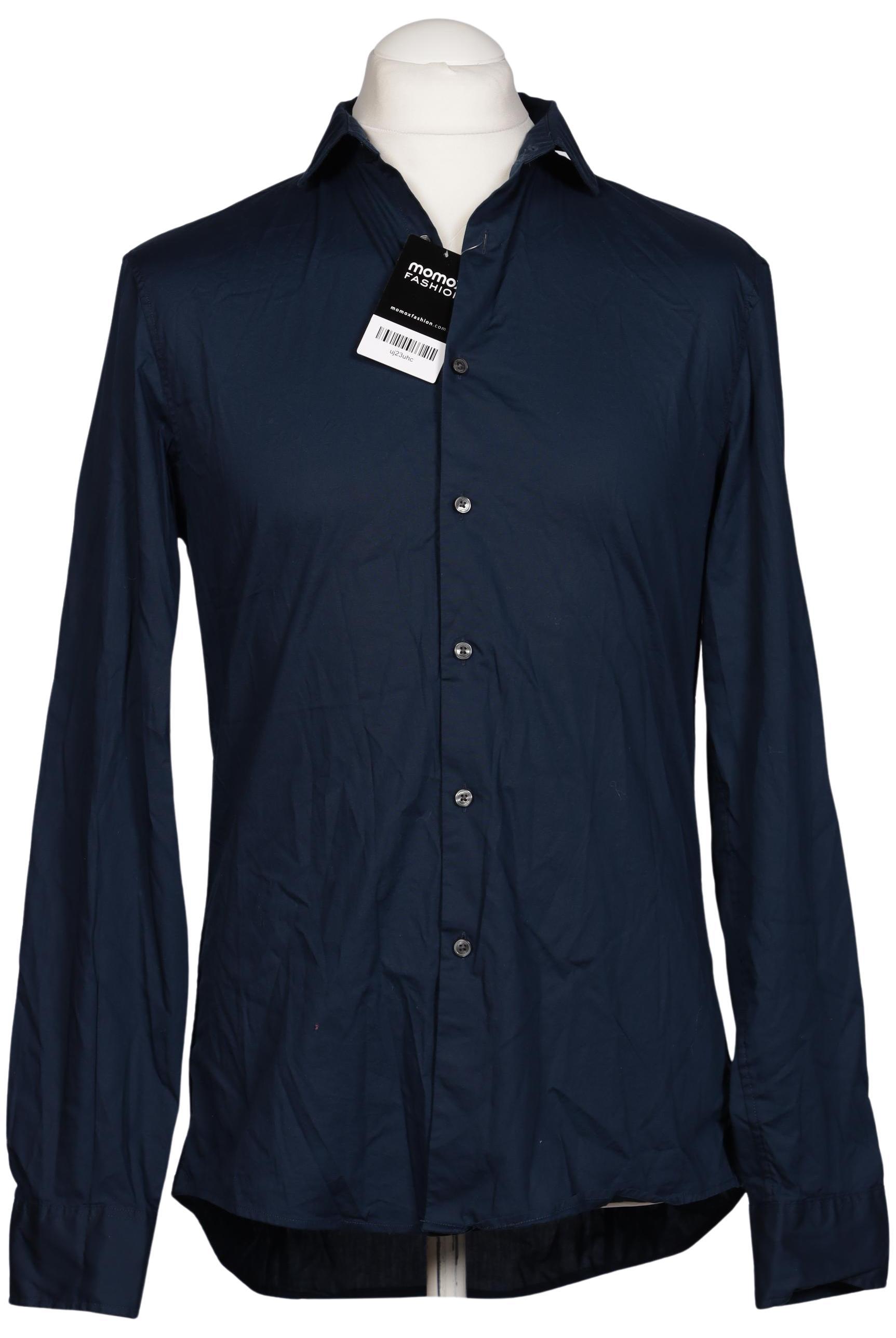 

Michael Kors Mens Herren Hemd, marineblau, Gr. 48