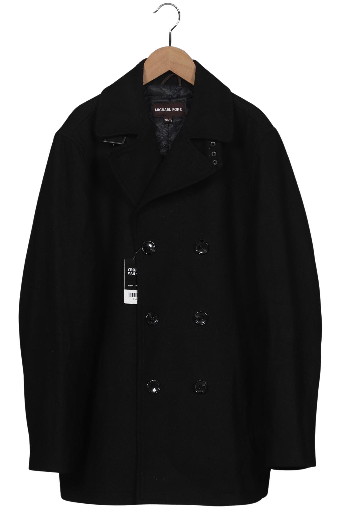 

Michael Kors Mens Herren Mantel, schwarz, Gr. 46