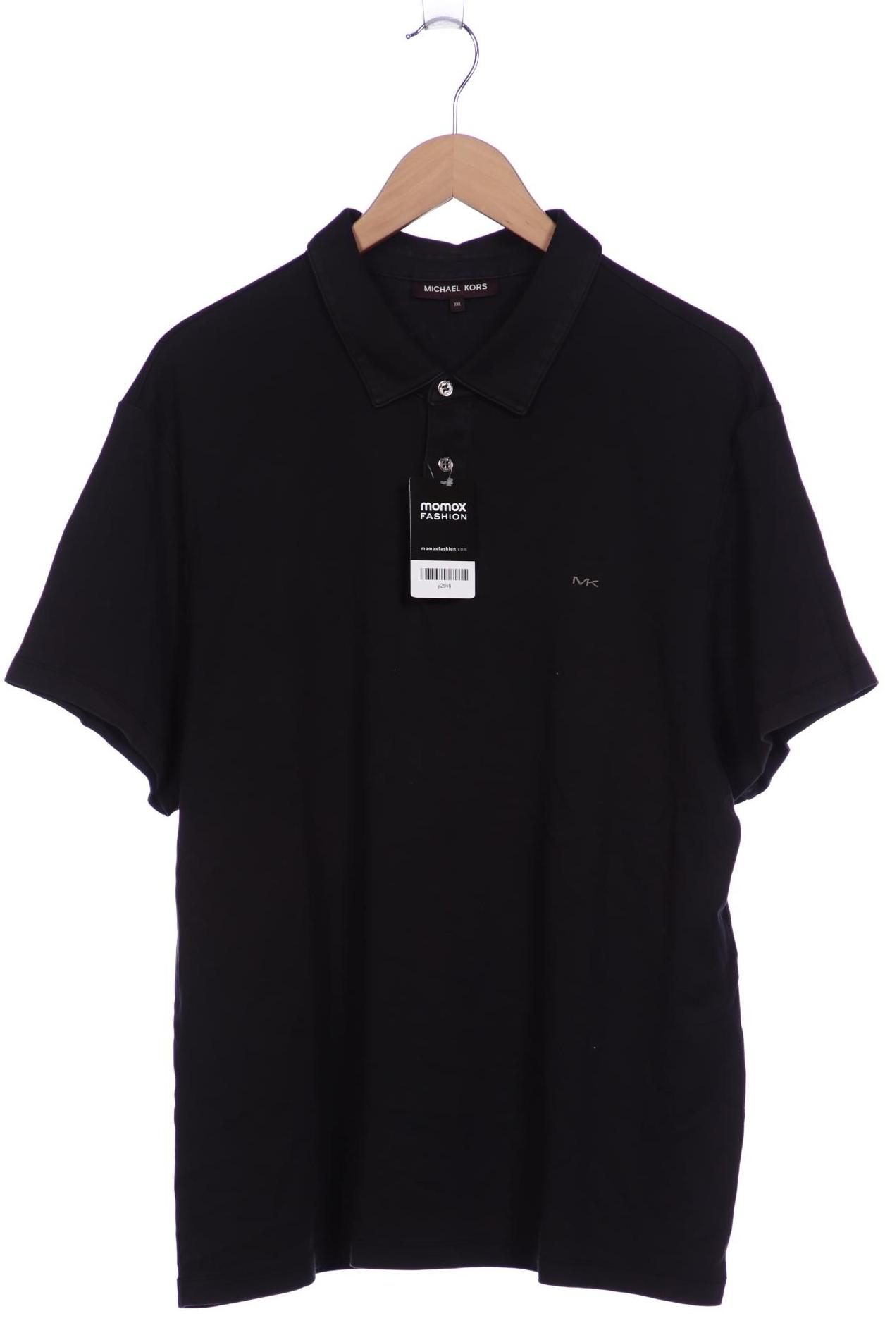 

Michael Kors Mens Herren Poloshirt, schwarz, Gr. 56