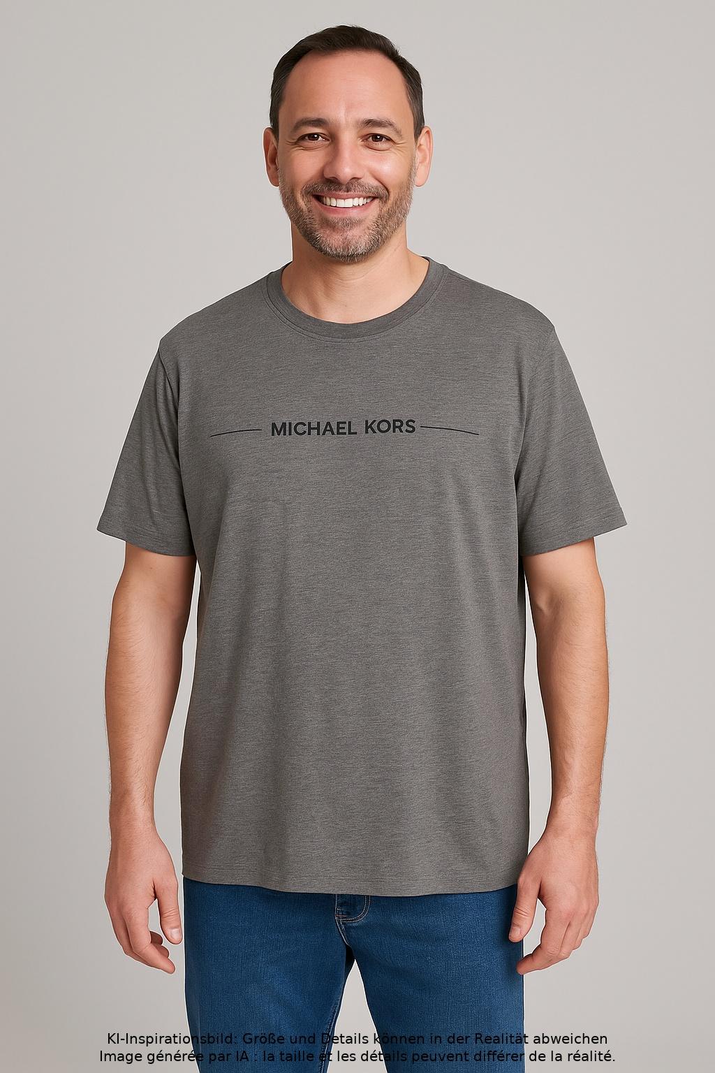 

Michael Kors Mens Herren T-Shirt, grau, Gr. 56