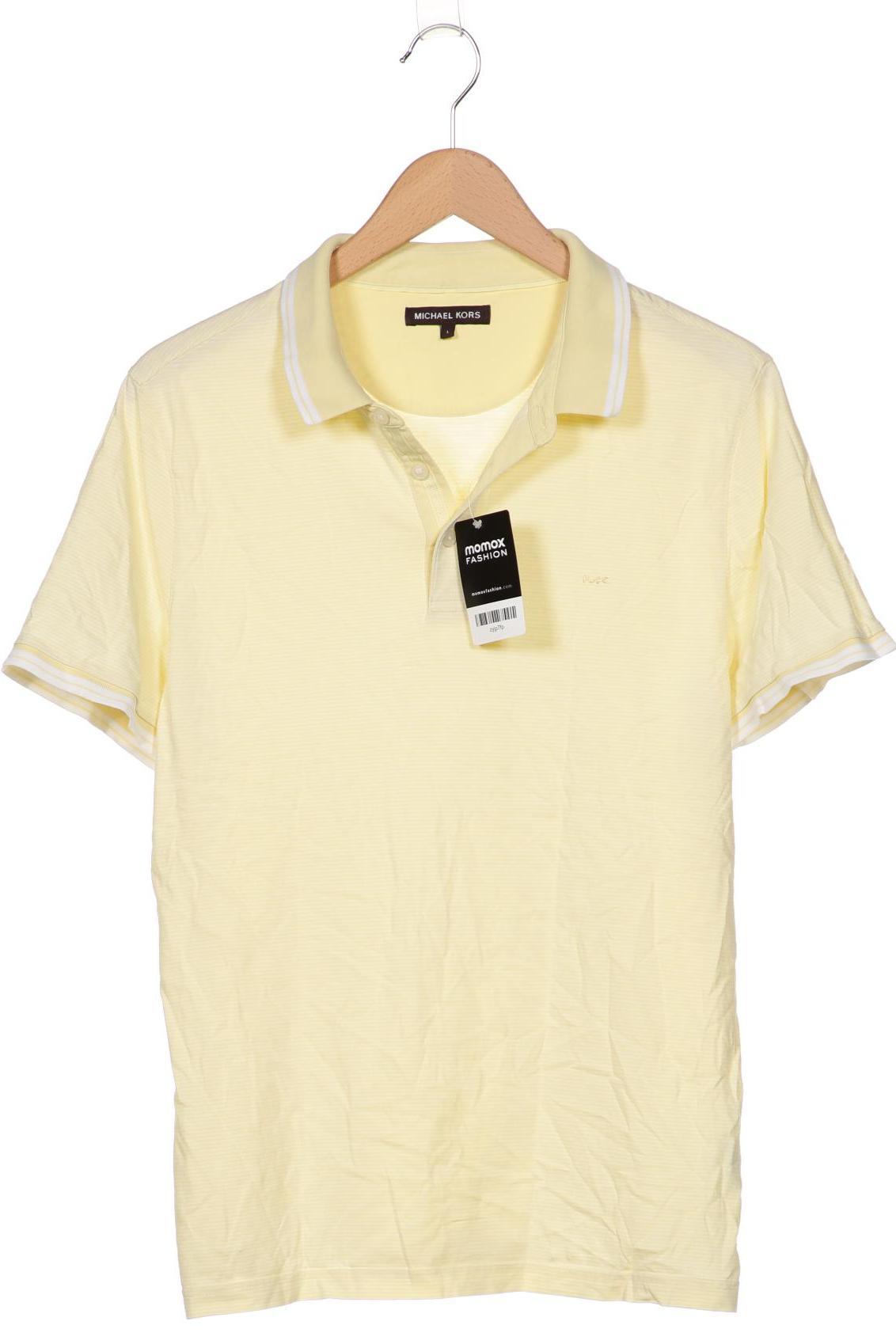 

Michael Kors Mens Herren Poloshirt, gelb