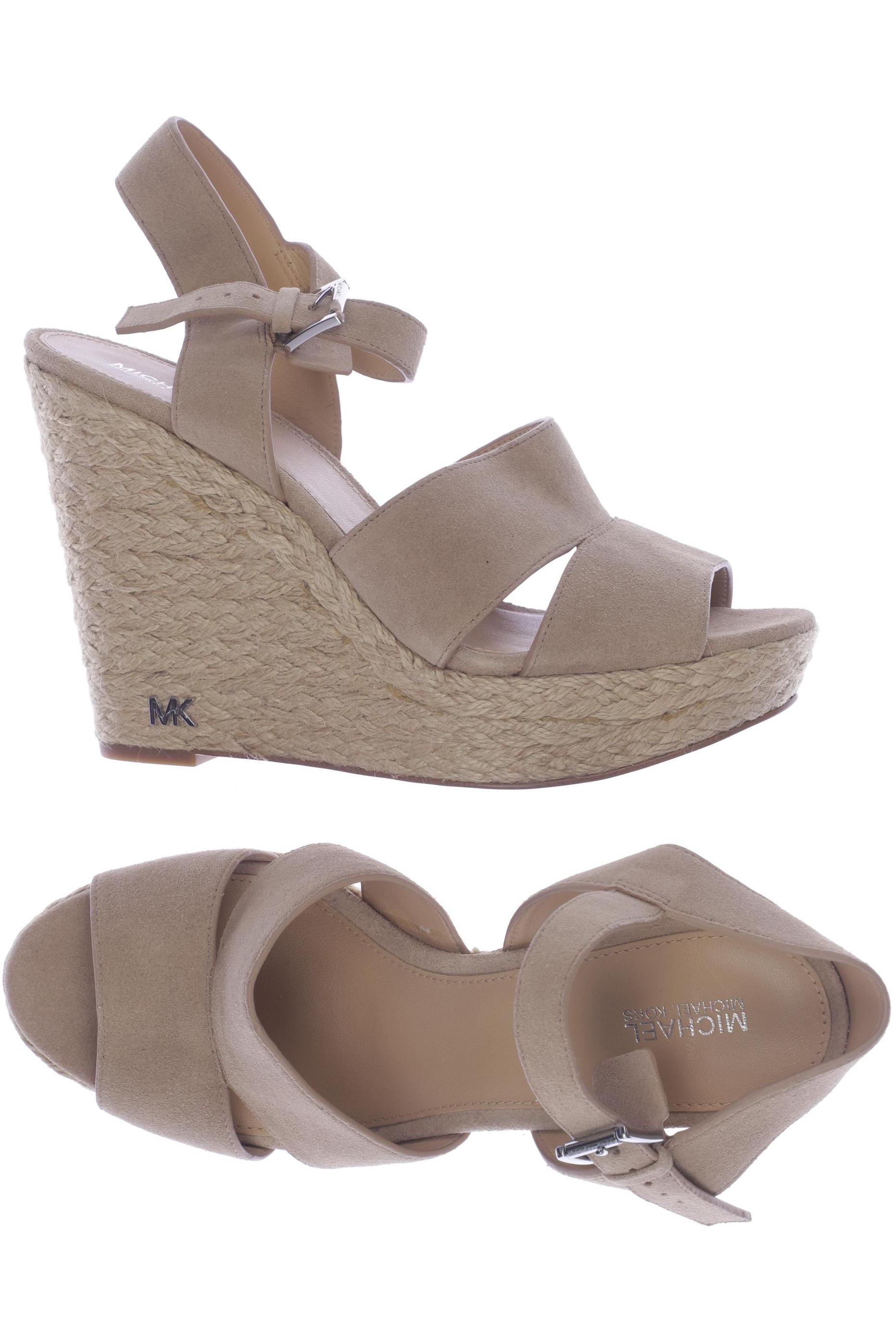 

Michael Michael Kors Damen Sandale, beige, Gr. 8.5