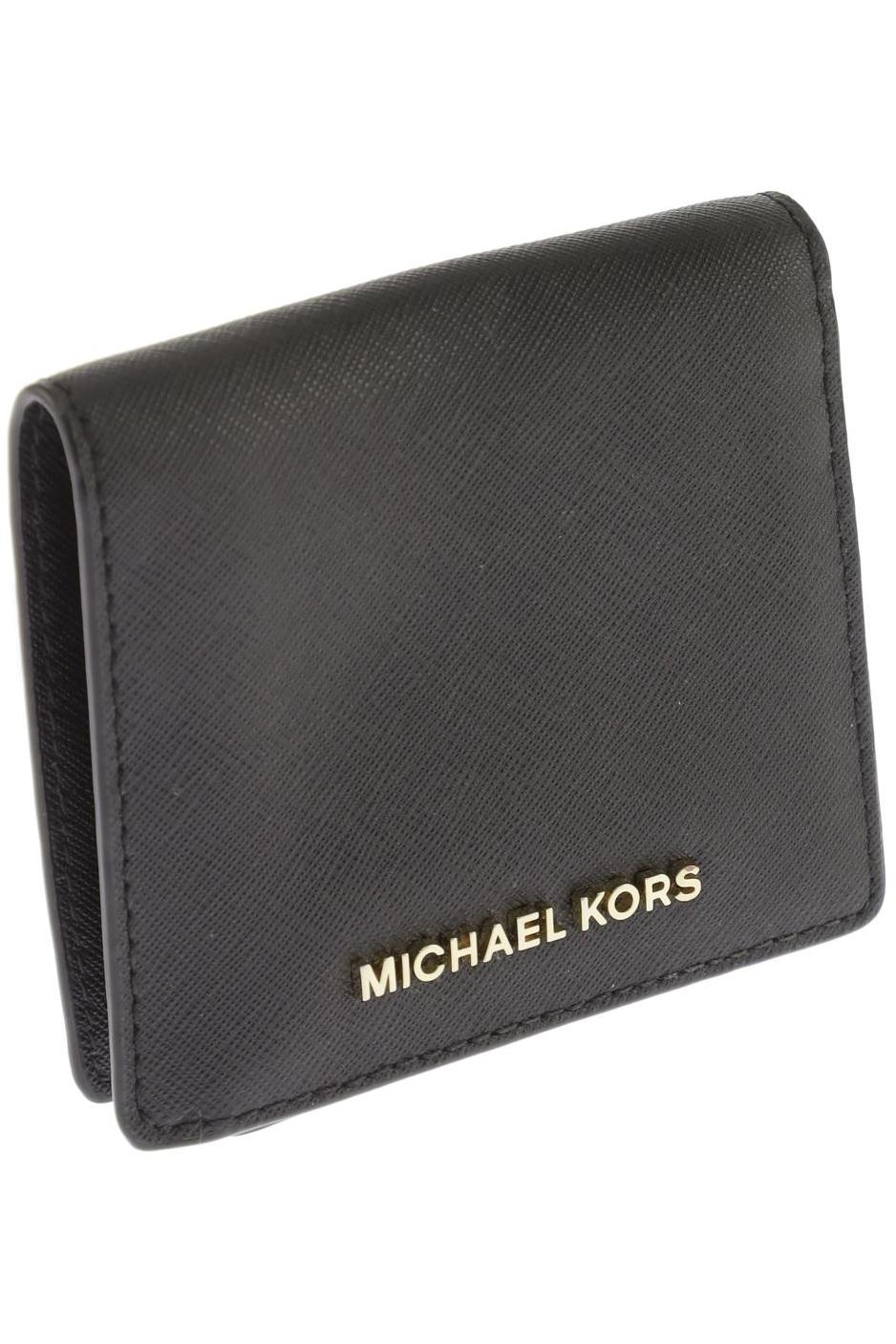 

Michael Michael Kors Damen Portemonnaie, schwarz, Gr.