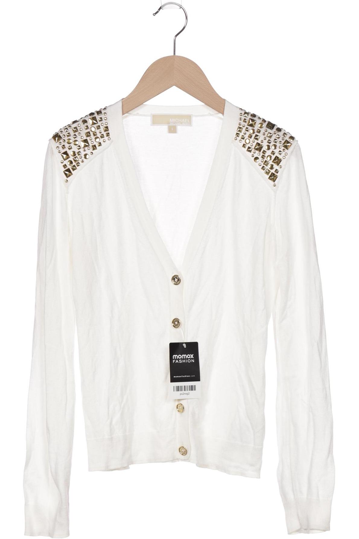 

Michael Michael Kors Damen Strickjacke, cremeweiß, Gr. 36