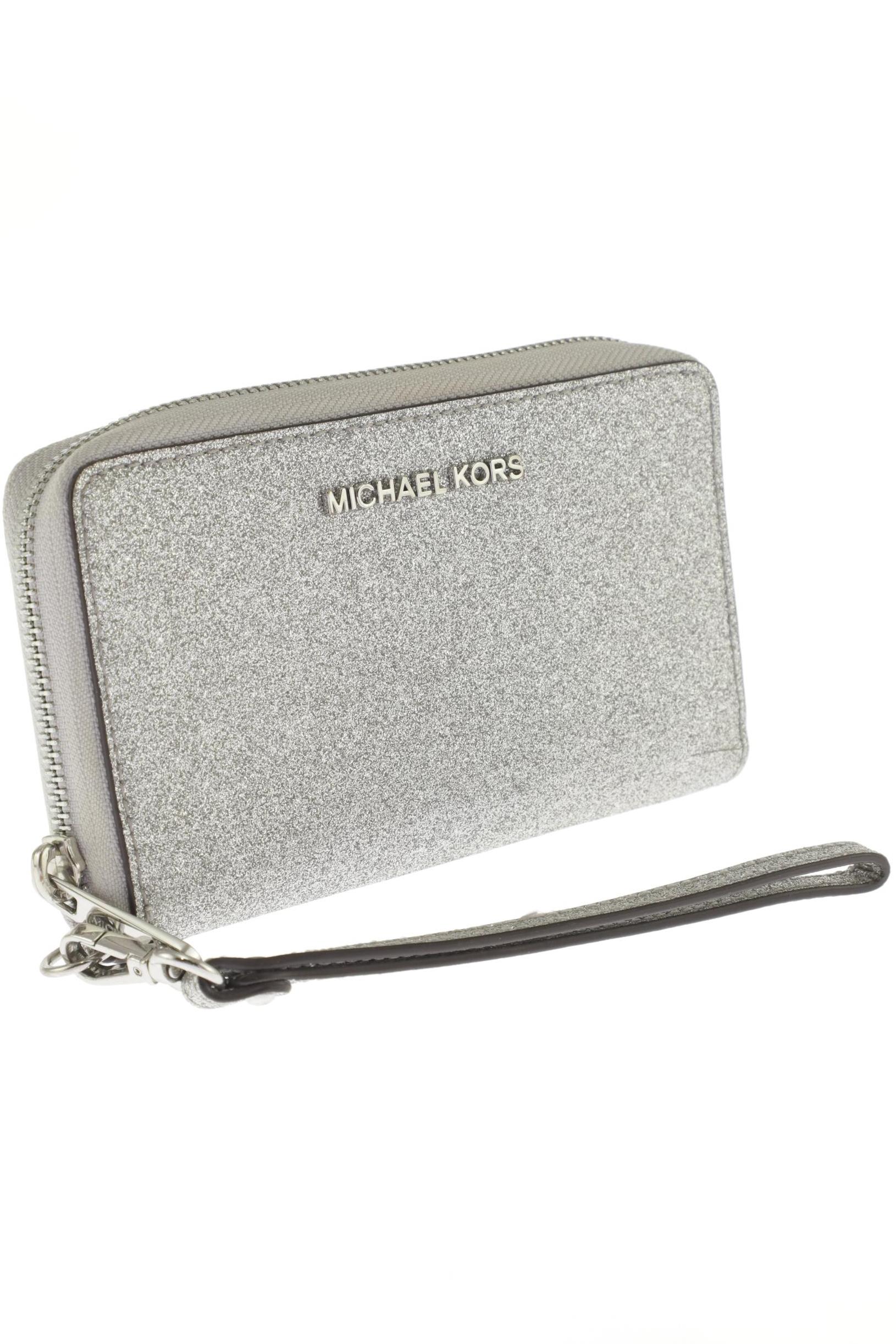 

Michael Michael Kors Damen Portemonnaie, silber, Gr.
