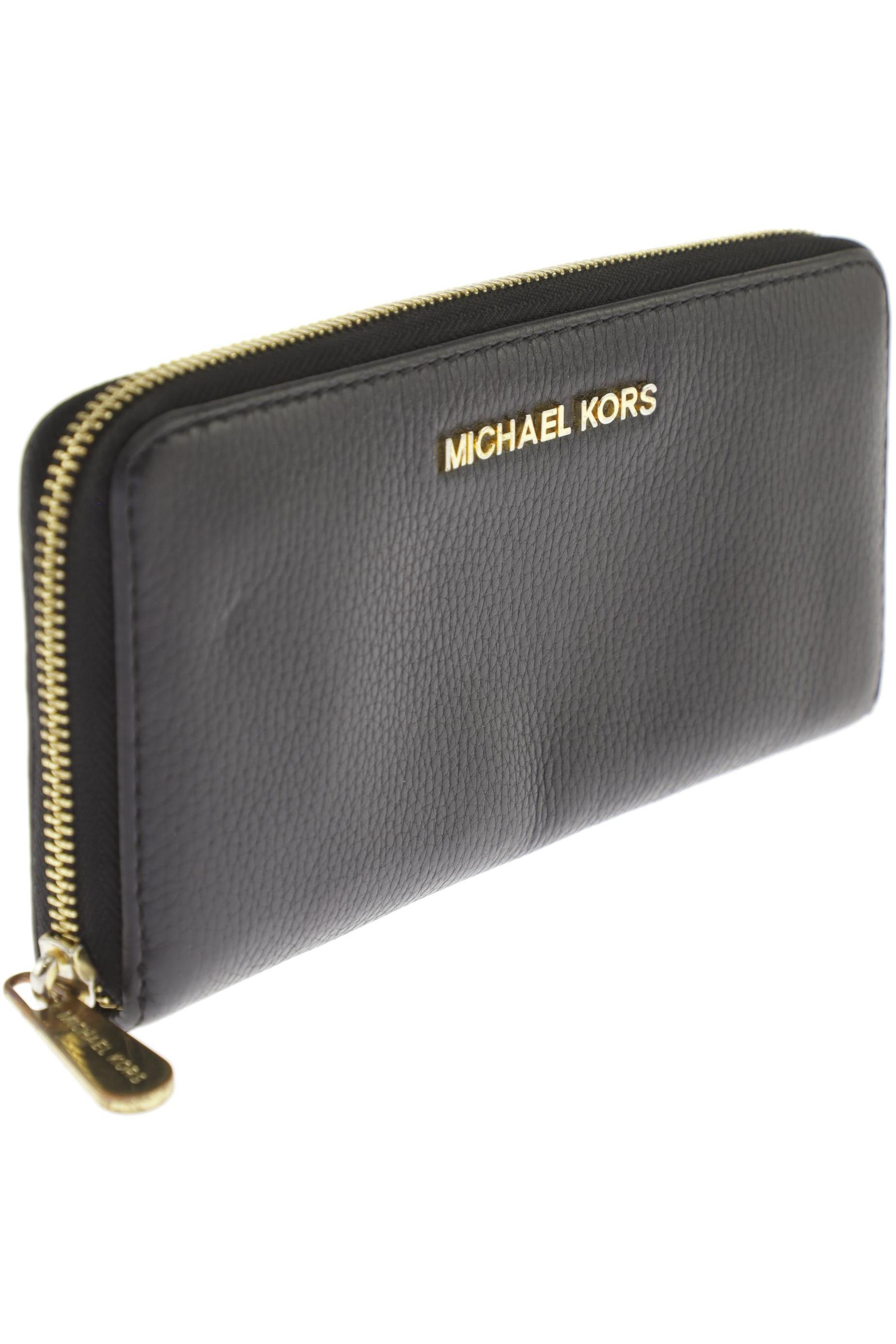 

Michael Michael Kors Damen Portemonnaie, schwarz, Gr.