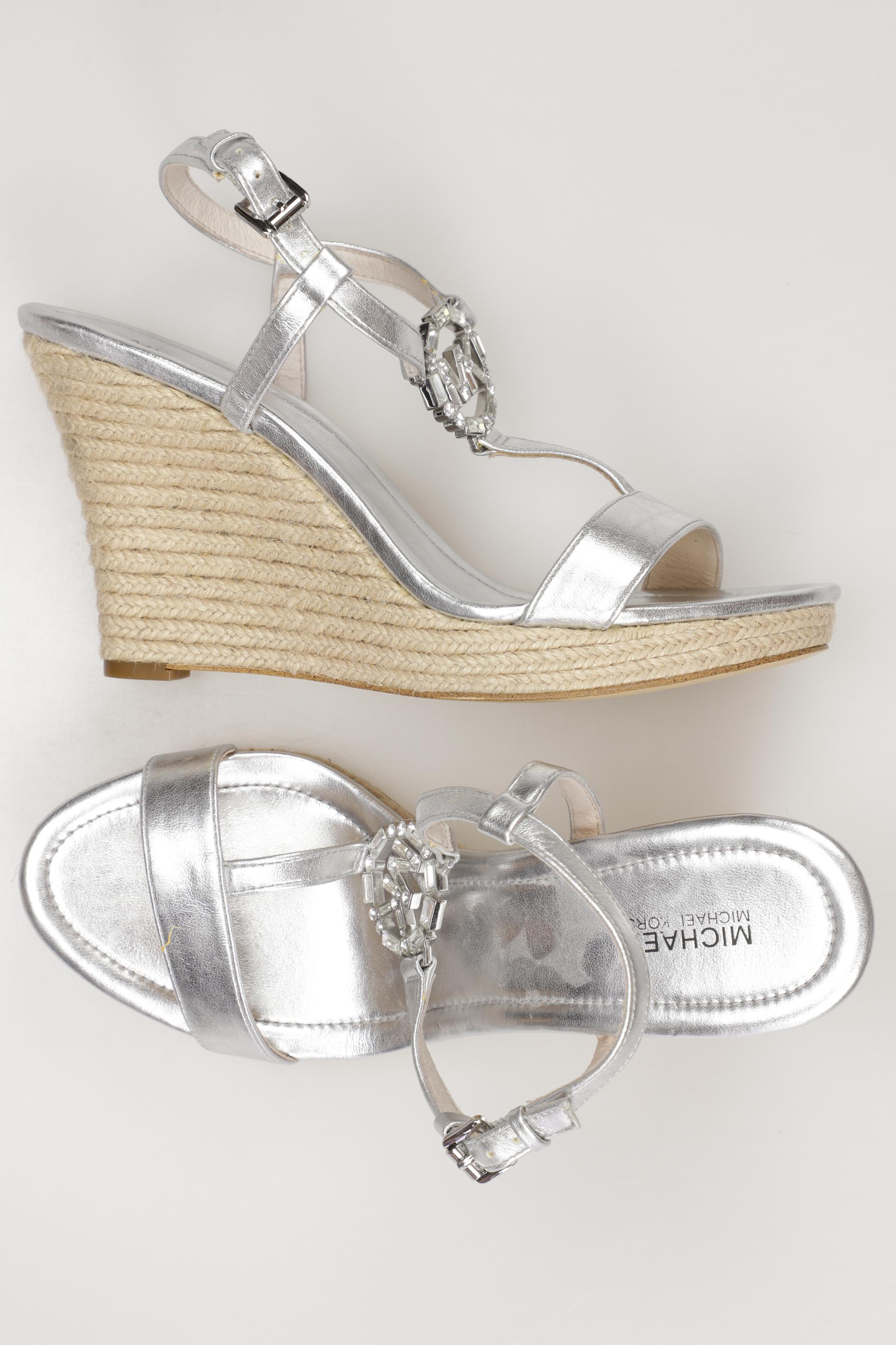 

Michael Michael Kors Damen Sandale, silber, Gr. 8