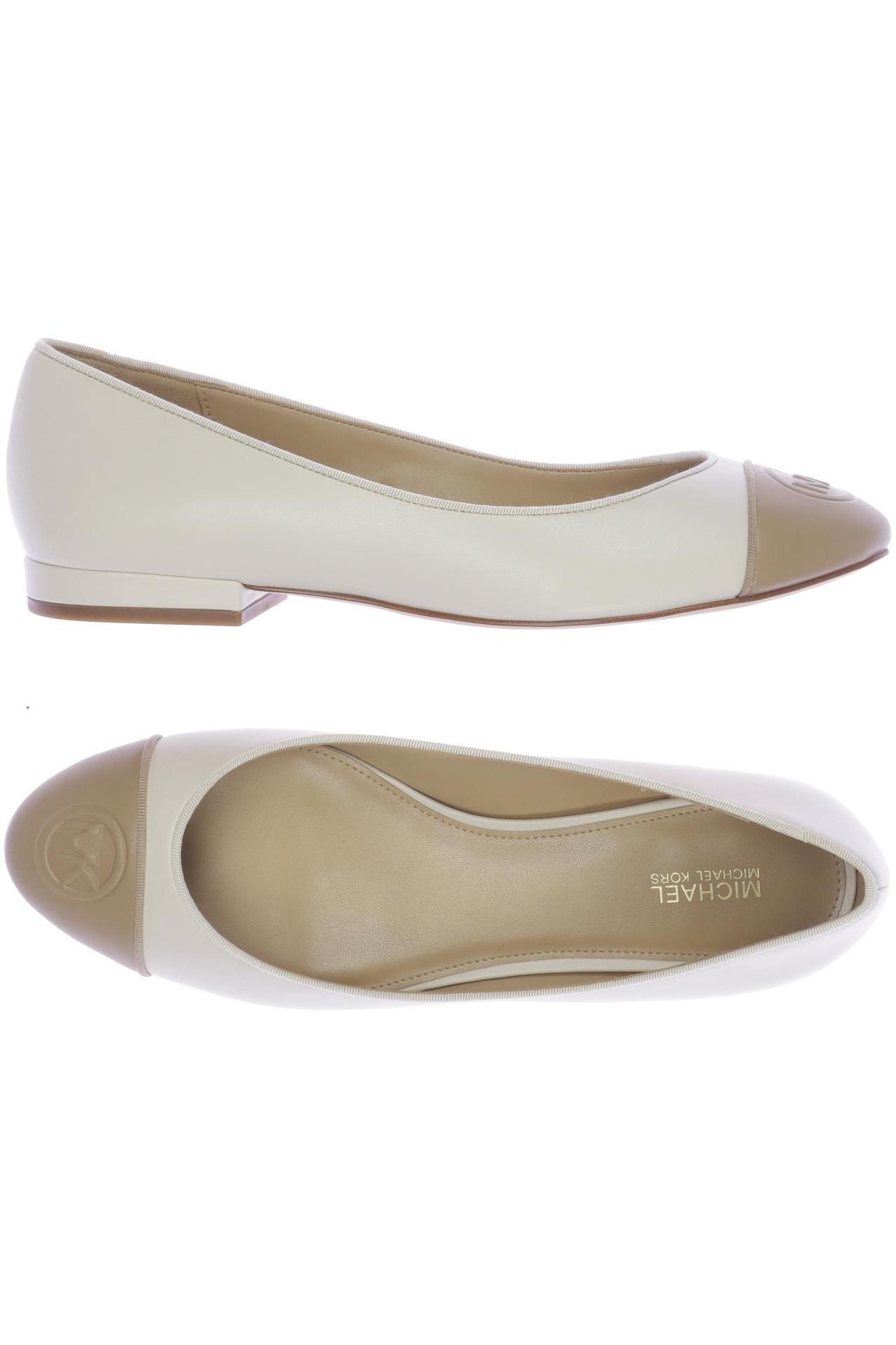 

Michael Michael Kors Damen Ballerinas, cremeweiß, Gr. 9