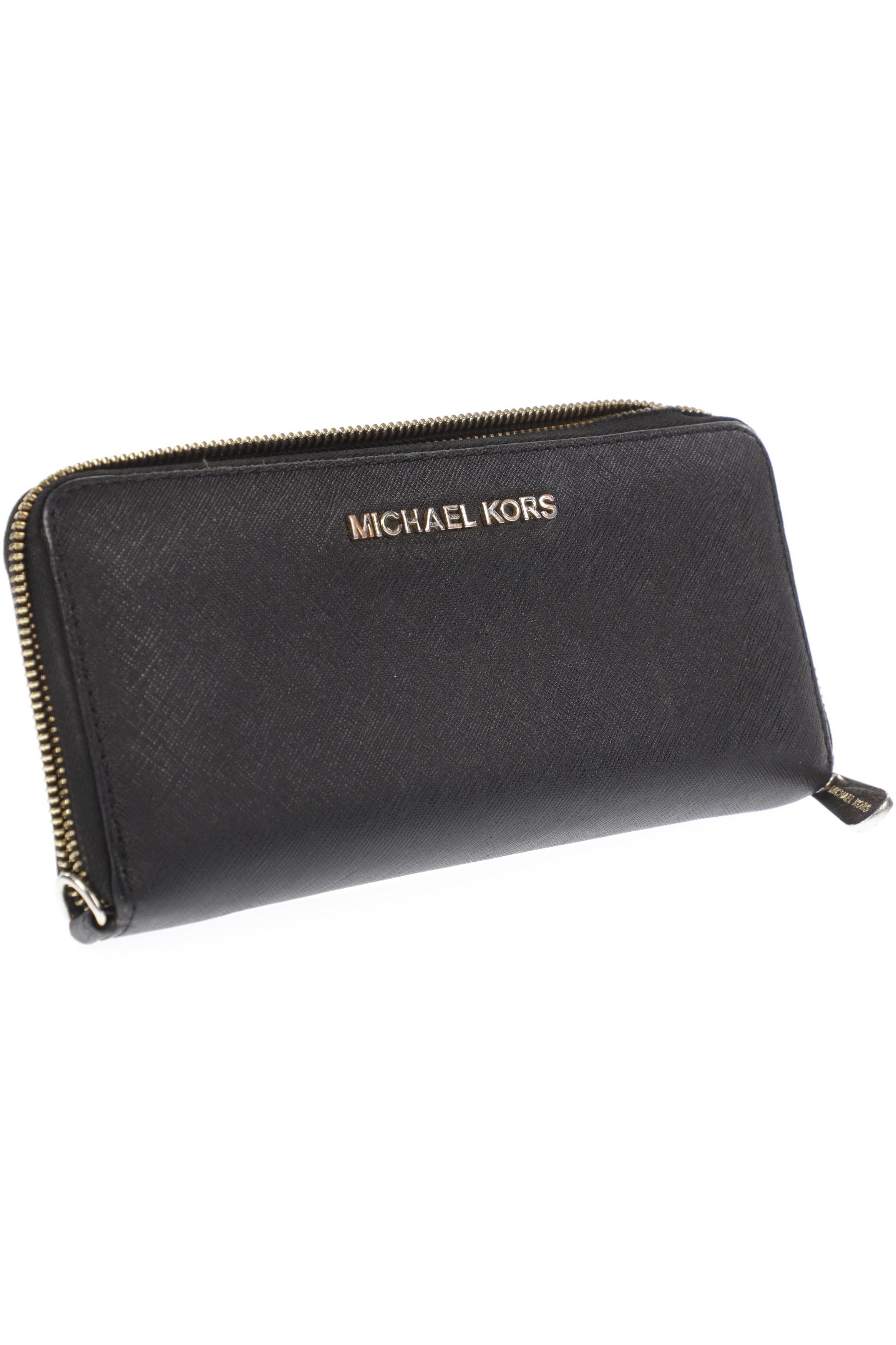 

Michael Michael Kors Damen Portemonnaie, schwarz, Gr.