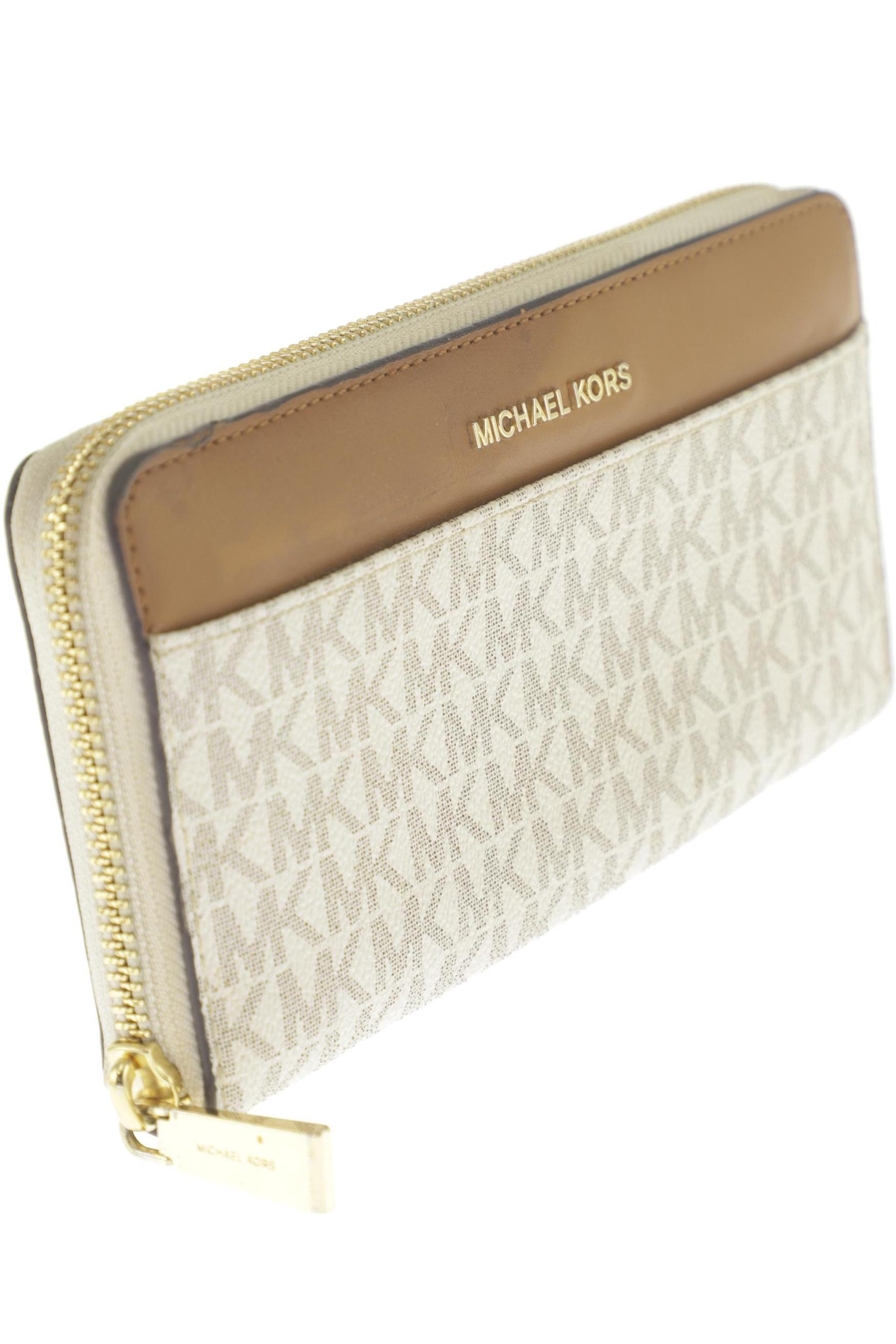 

Michael Michael Kors Damen Portemonnaie, cremeweiß, Gr.