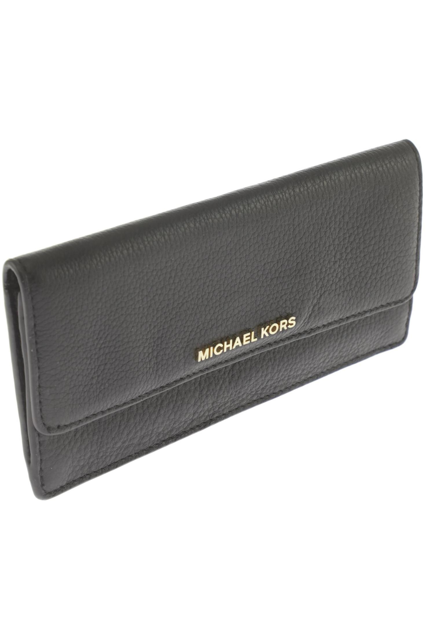 

Michael Michael Kors Damen Portemonnaie, schwarz, Gr.