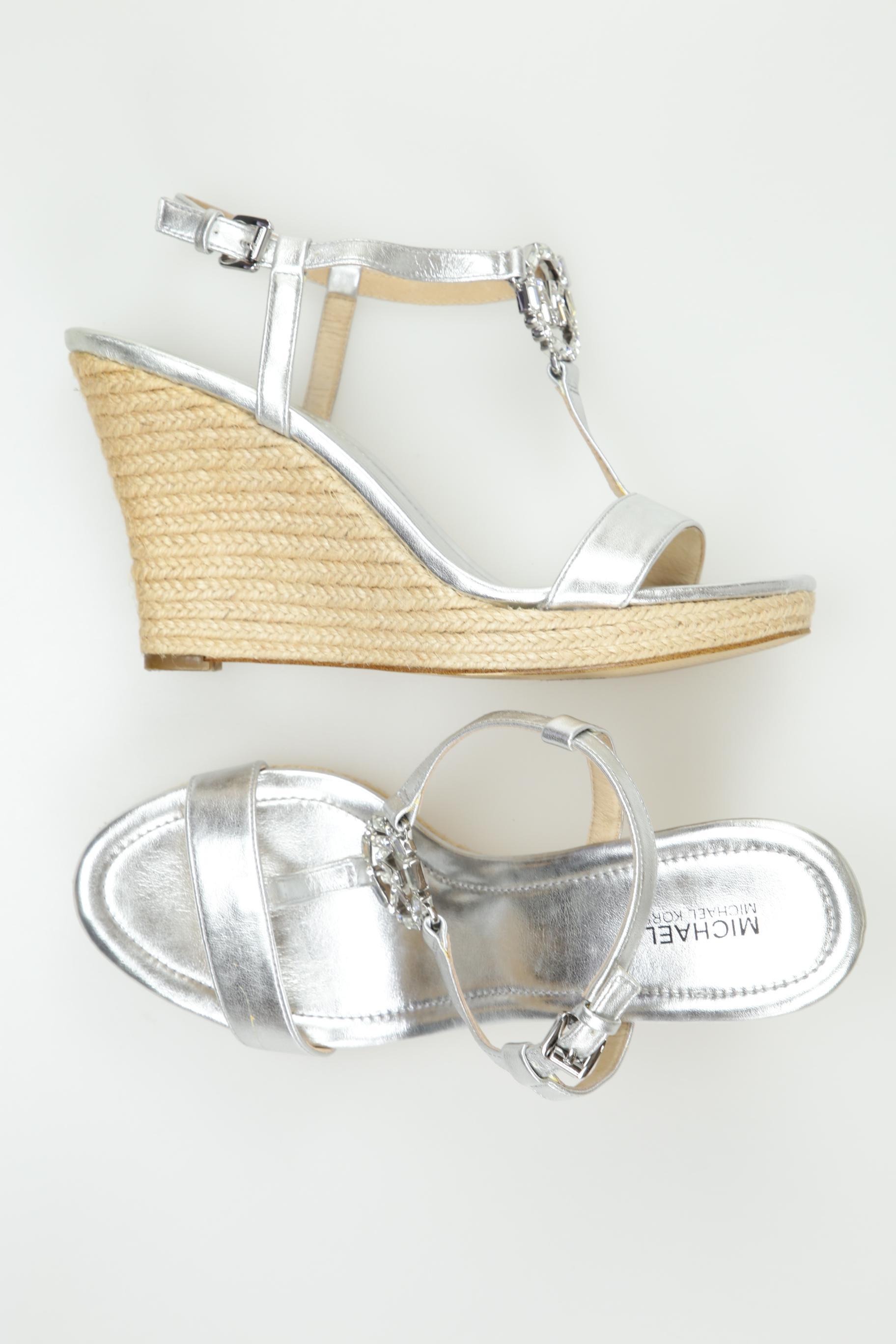 

Michael Michael Kors Damen Sandale, silber, Gr. 8