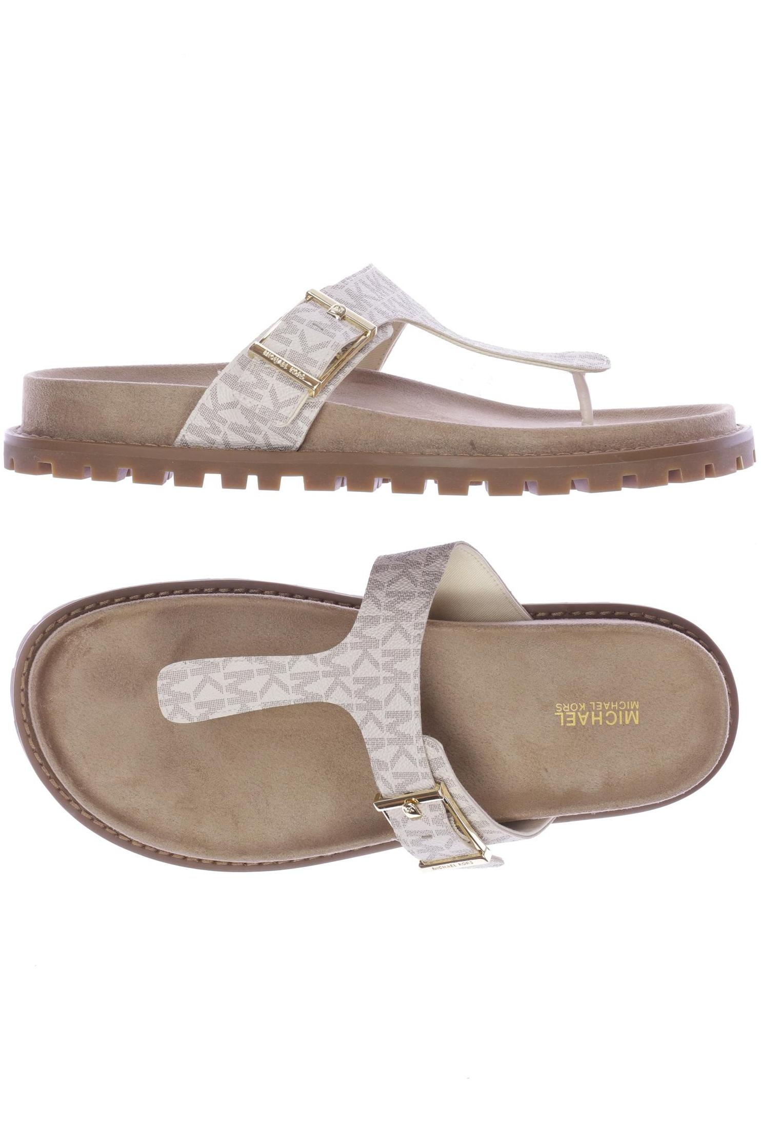 

Michael Michael Kors Damen Sandale, beige, Gr. 10