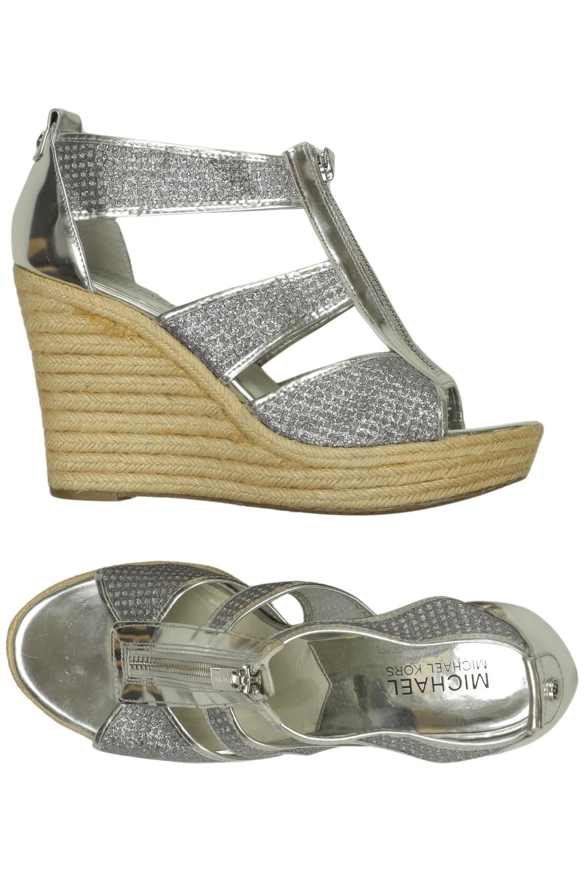 

Michael Michael Kors Damen Sandale, silber, Gr. 7.5