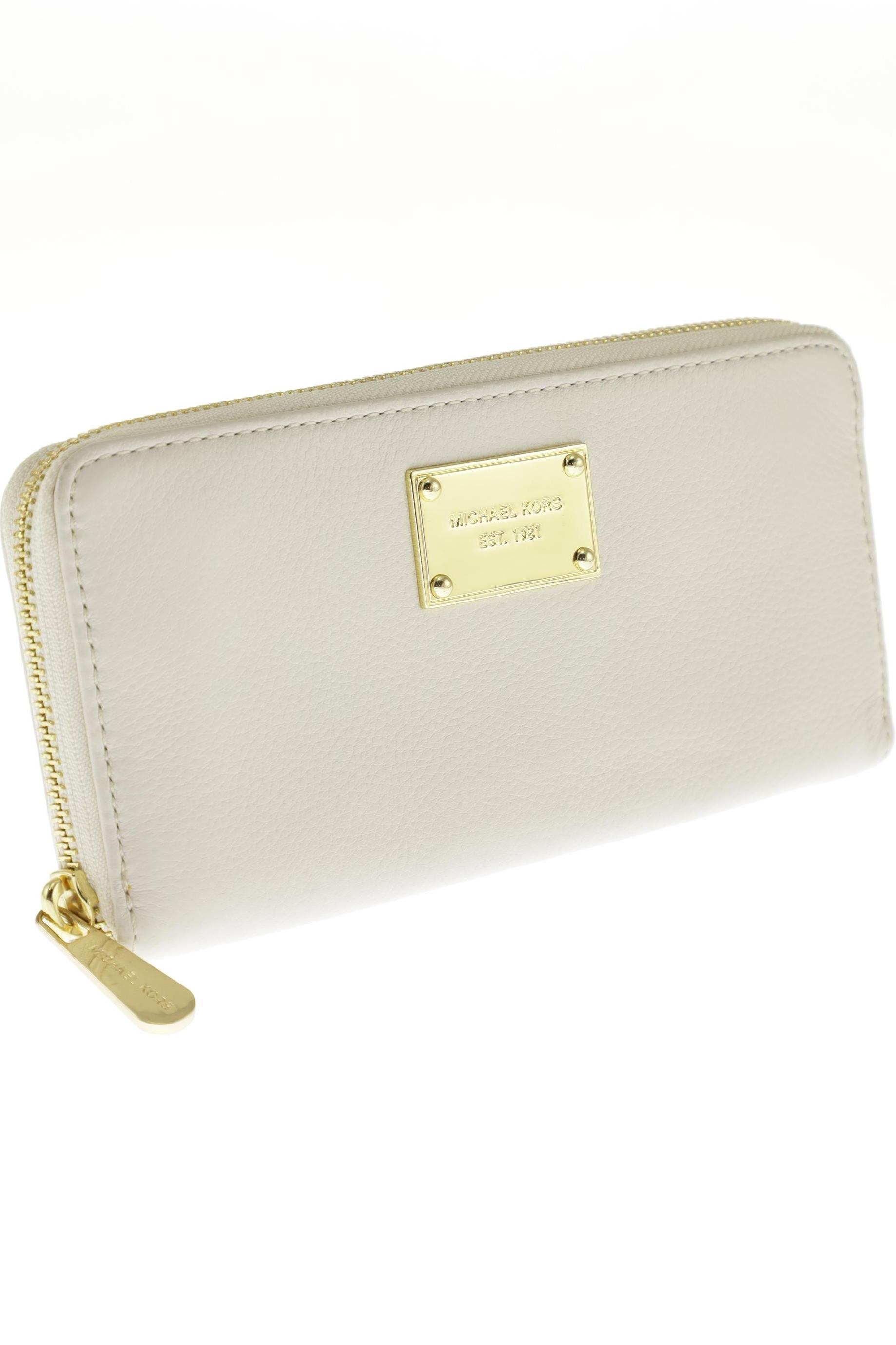 

Michael Michael Kors Damen Portemonnaie, weiß, Gr.