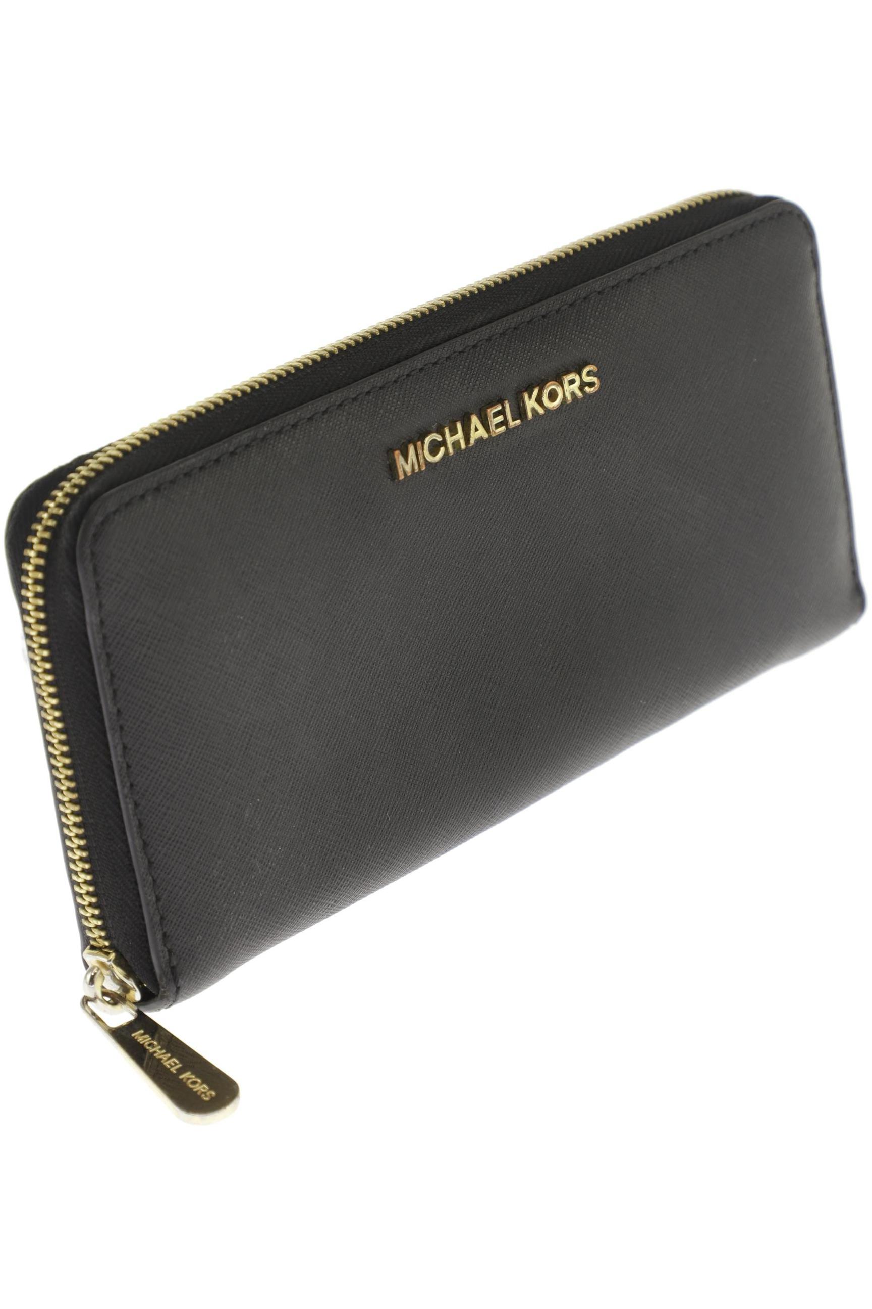 

Michael Michael Kors Damen Portemonnaie, schwarz, Gr.