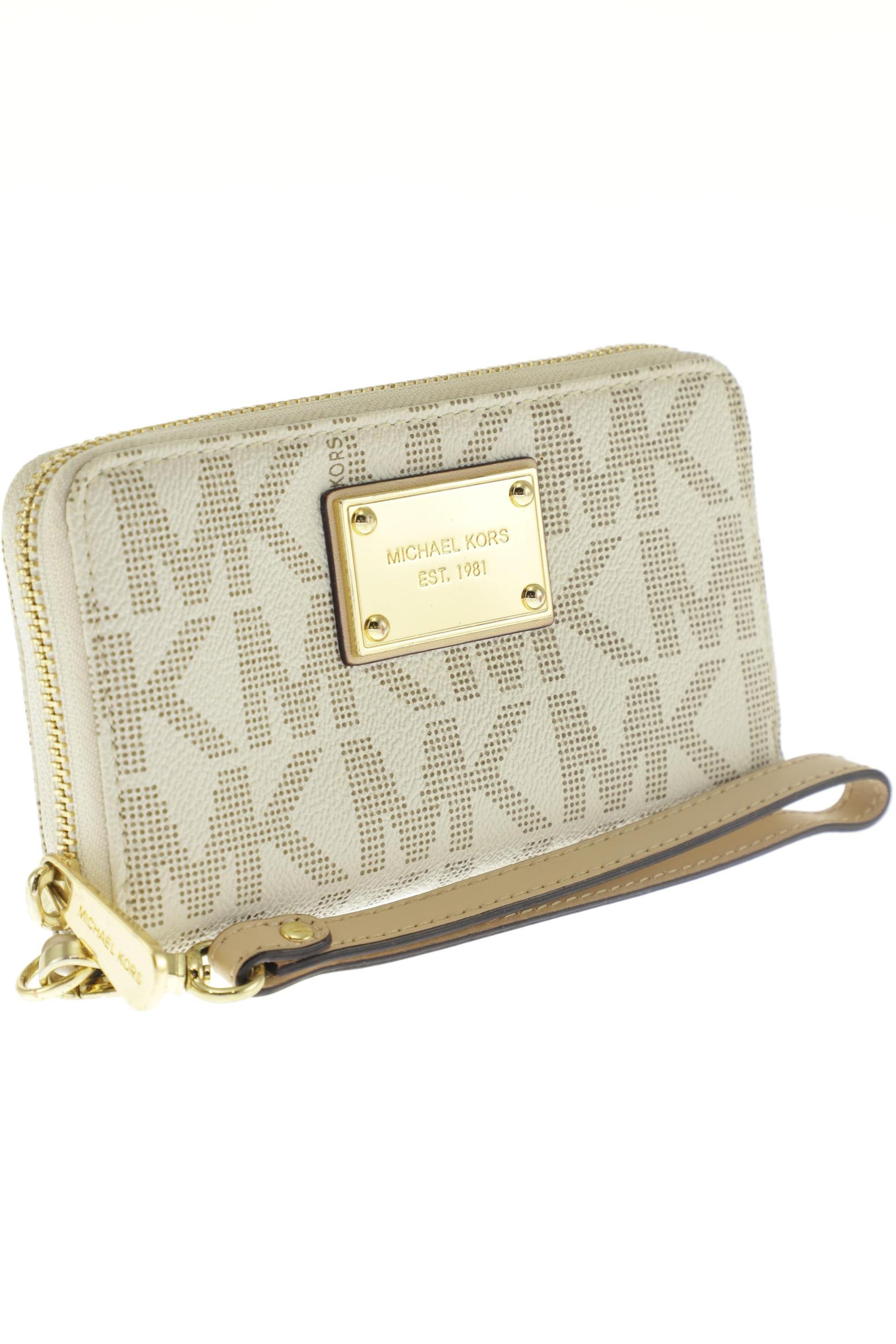 

Michael Michael Kors Damen Portemonnaie, cremeweiß, Gr.