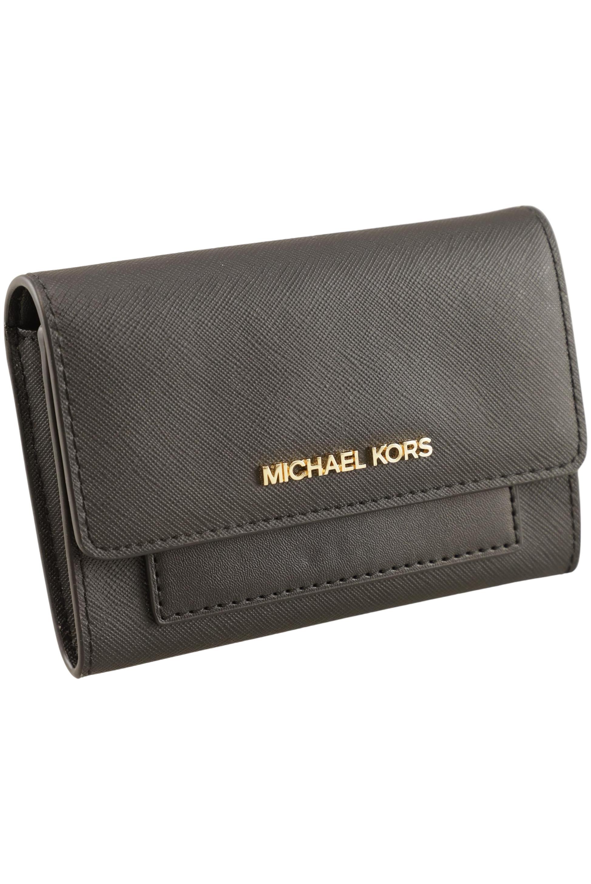 

Michael Michael Kors Damen Portemonnaie, schwarz, Gr.
