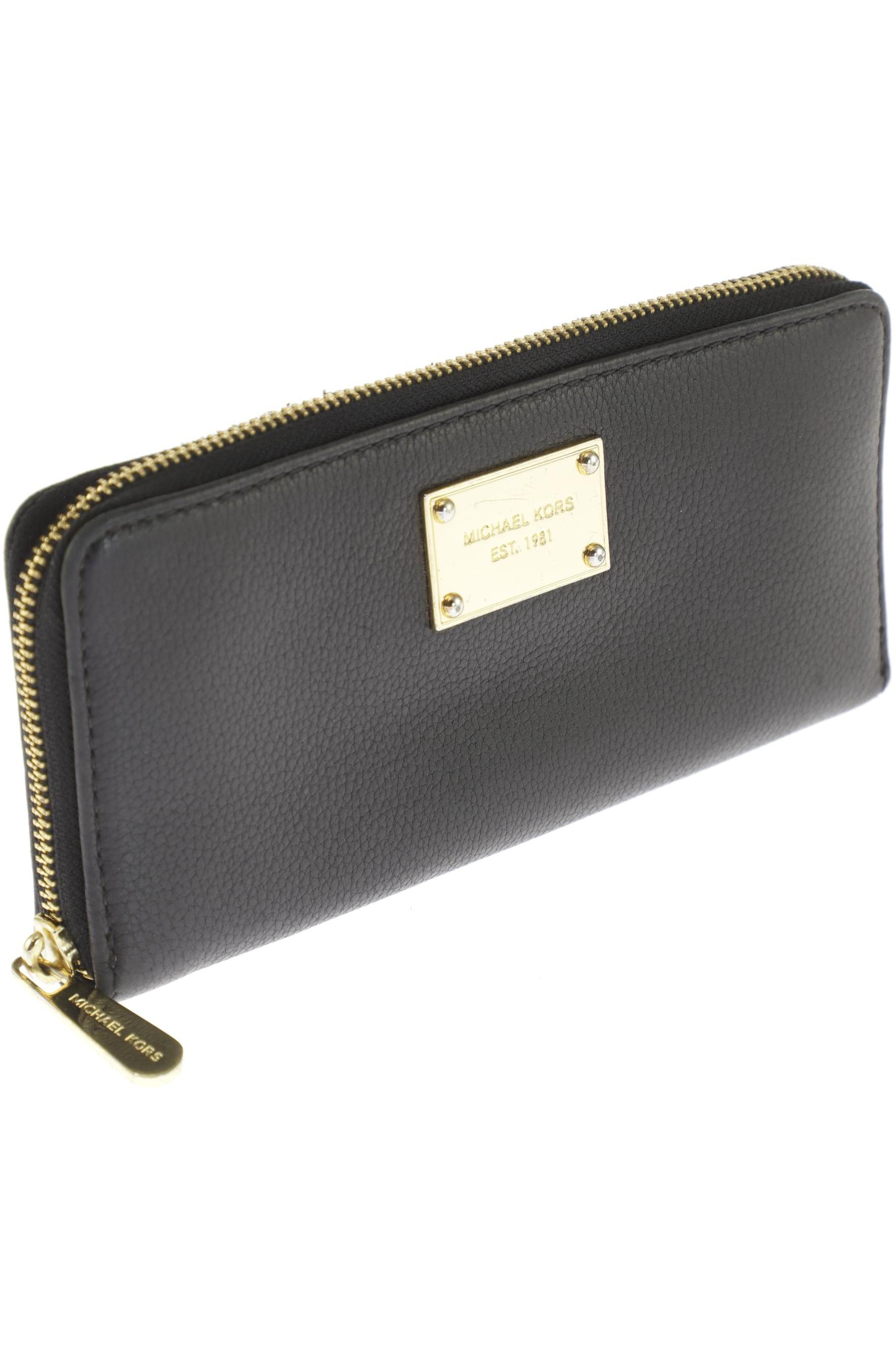 

Michael Michael Kors Damen Portemonnaie, schwarz, Gr.
