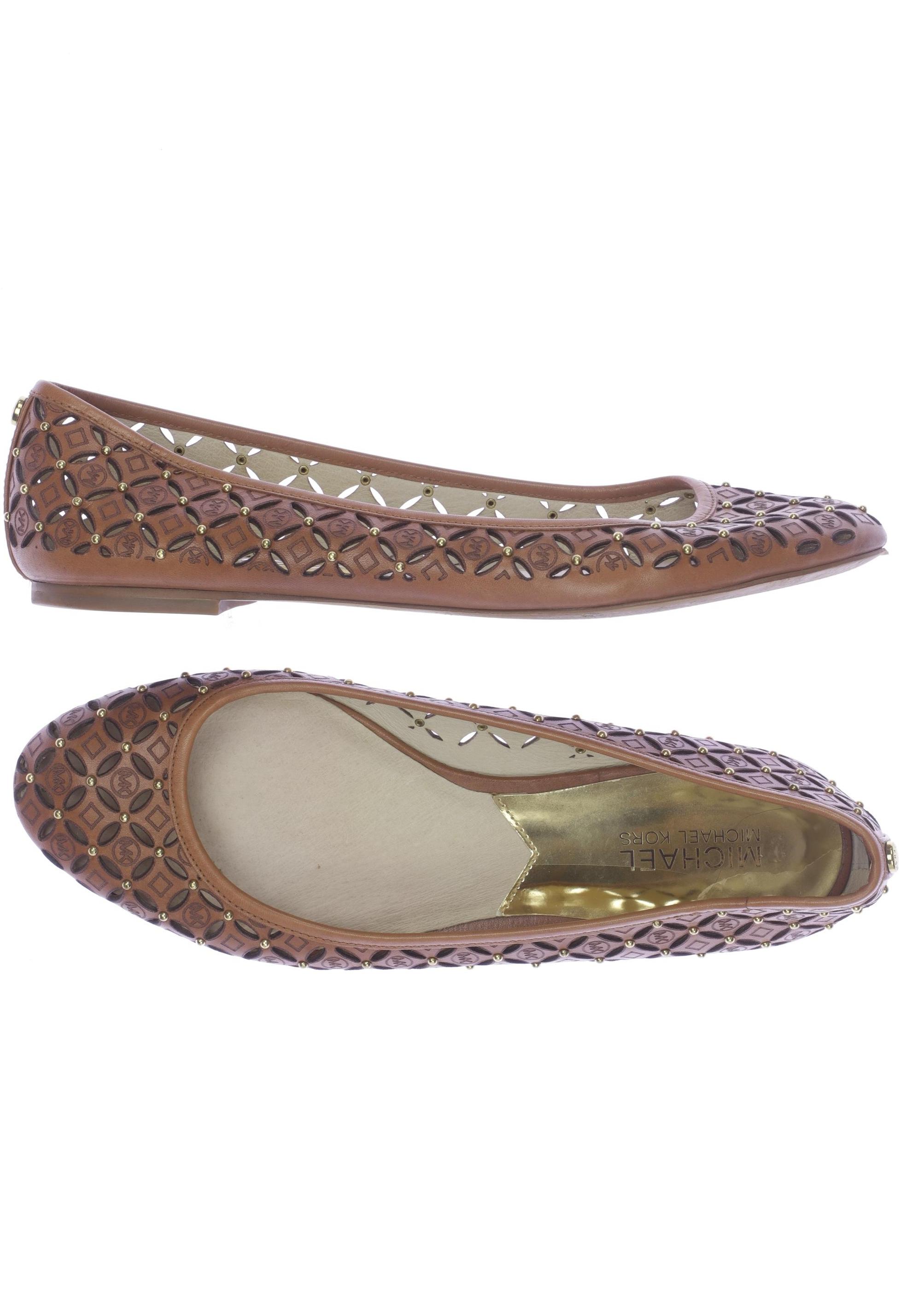

Michael Michael Kors Damen Ballerinas, braun, Gr. 8.5