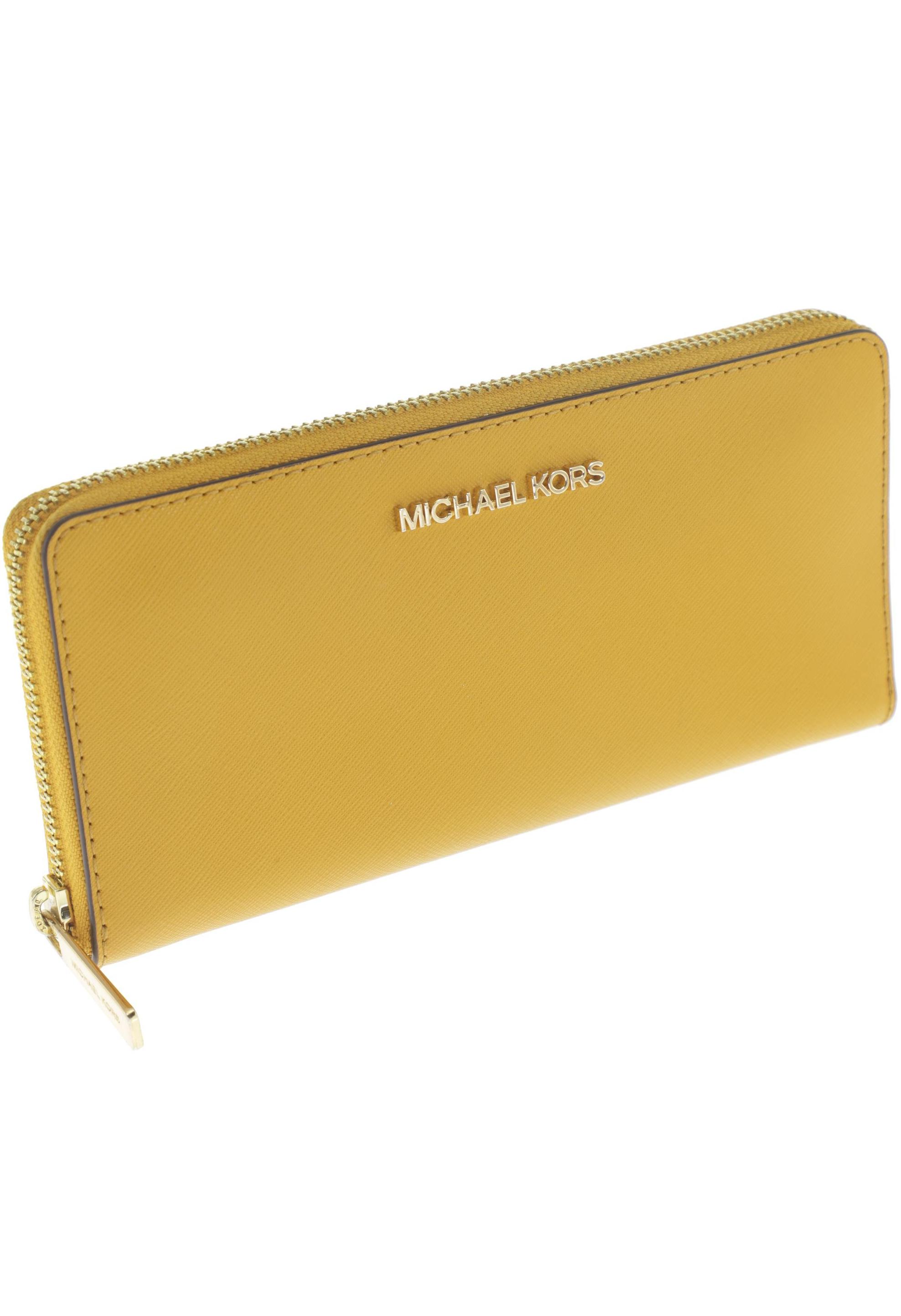 

Michael Michael Kors Damen Portemonnaie, gelb, Gr.