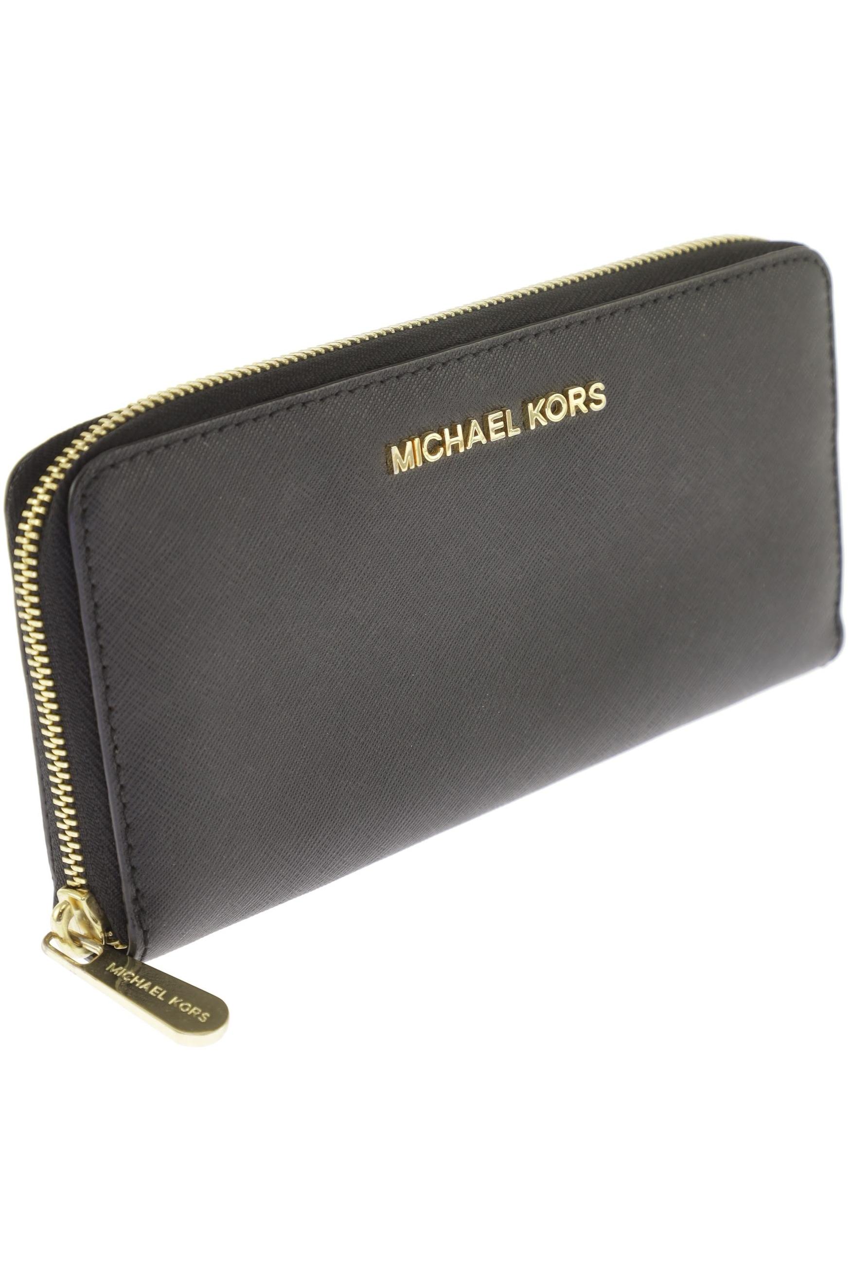 

Michael Michael Kors Damen Portemonnaie, schwarz, Gr.