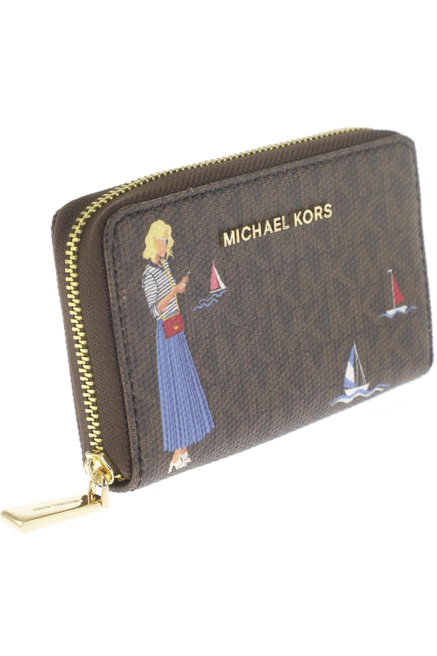 

Michael Michael Kors Damen Portemonnaie, braun, Gr.