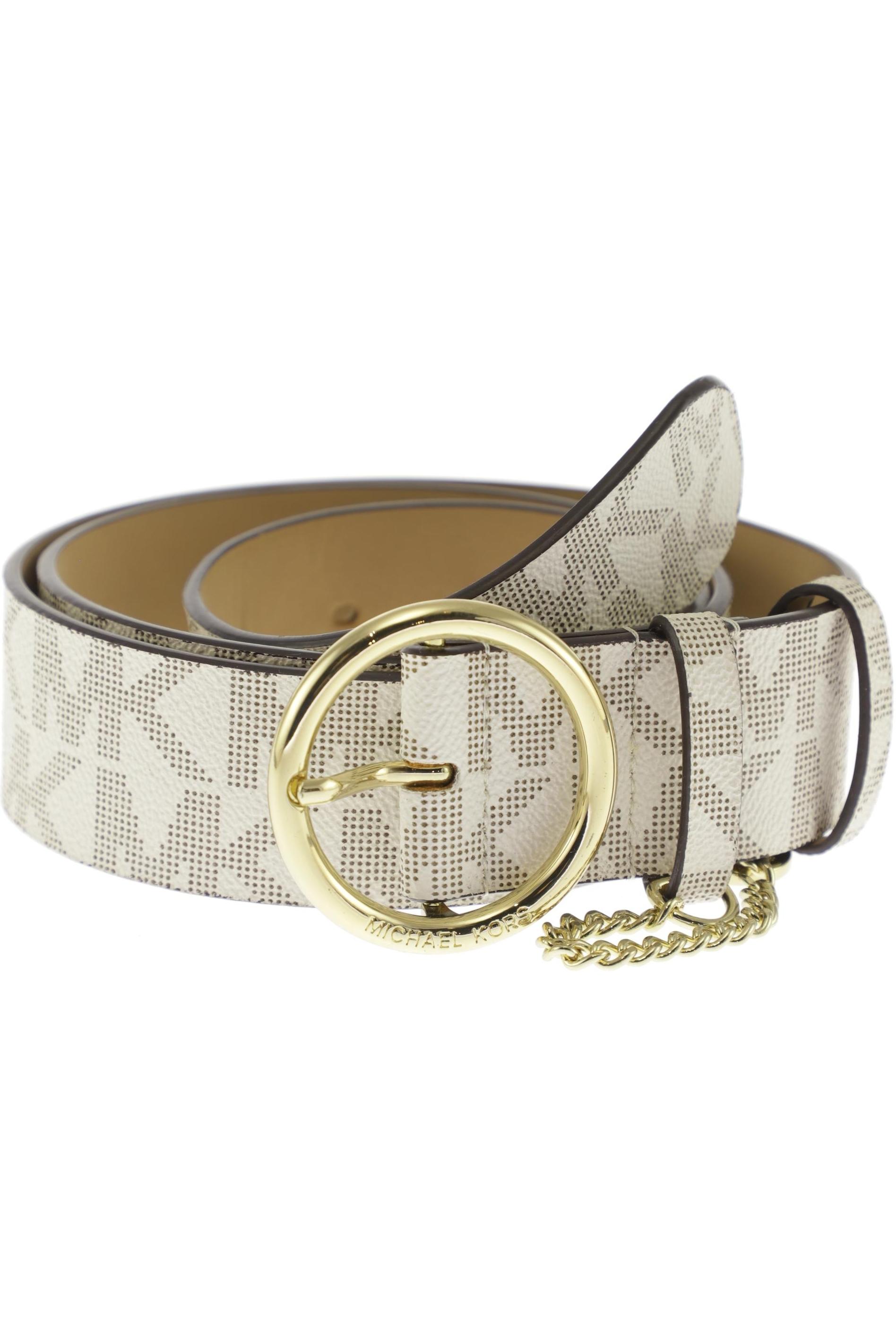 

Michael Michael Kors Damen Gürtel, cremeweiß, Gr. 90