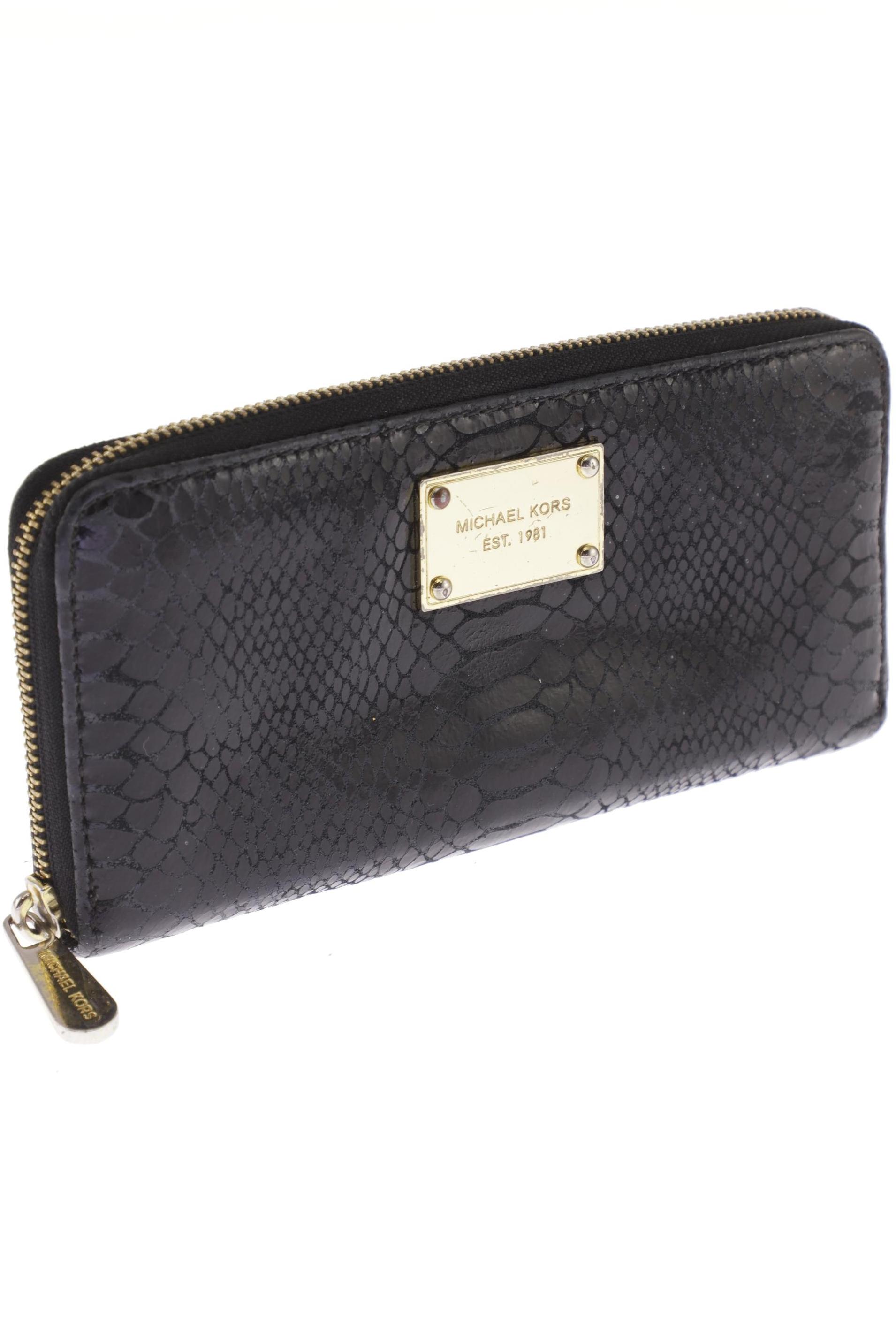 

Michael Michael Kors Damen Portemonnaie, schwarz, Gr.