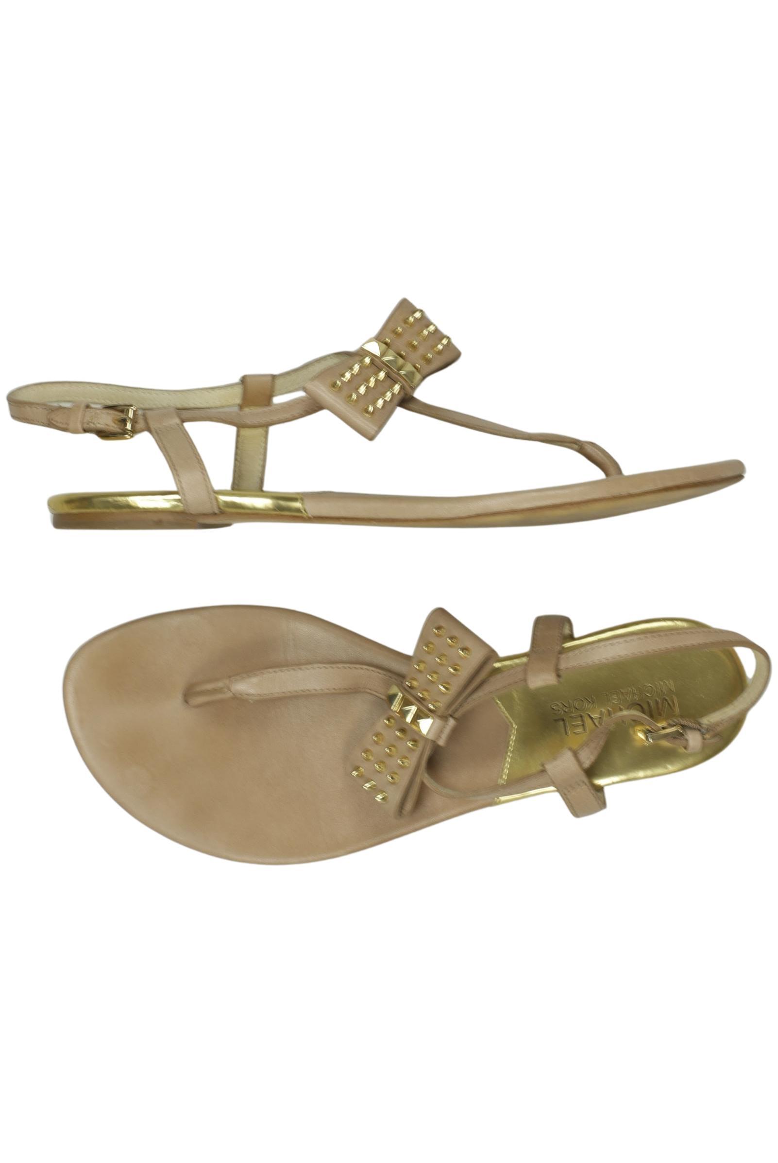 

Michael Michael Kors Damen Sandale, beige, Gr. 6.5