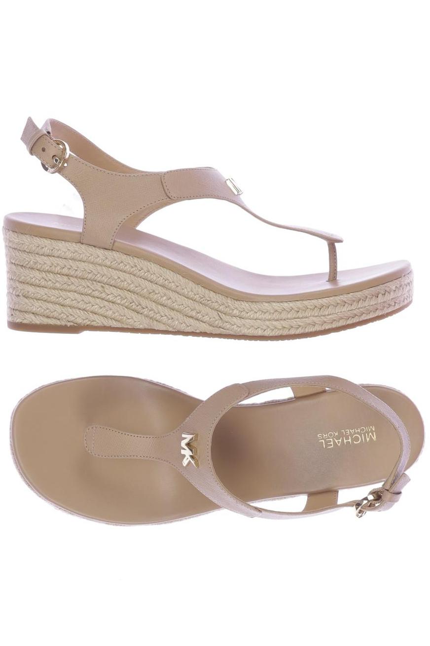 

Michael Michael Kors Damen Sandale, beige, Gr. 9