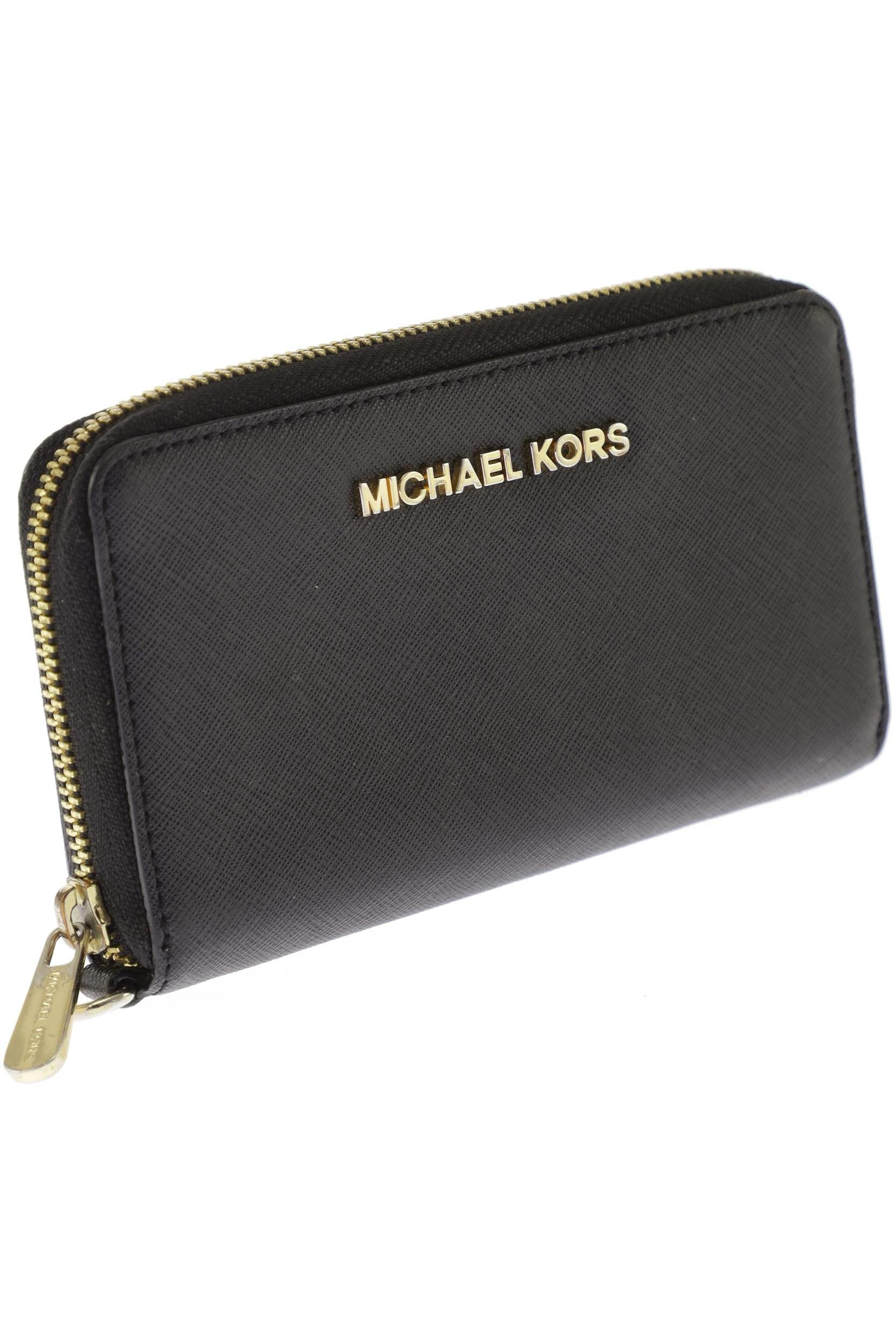 

Michael Michael Kors Damen Portemonnaie, schwarz, Gr.