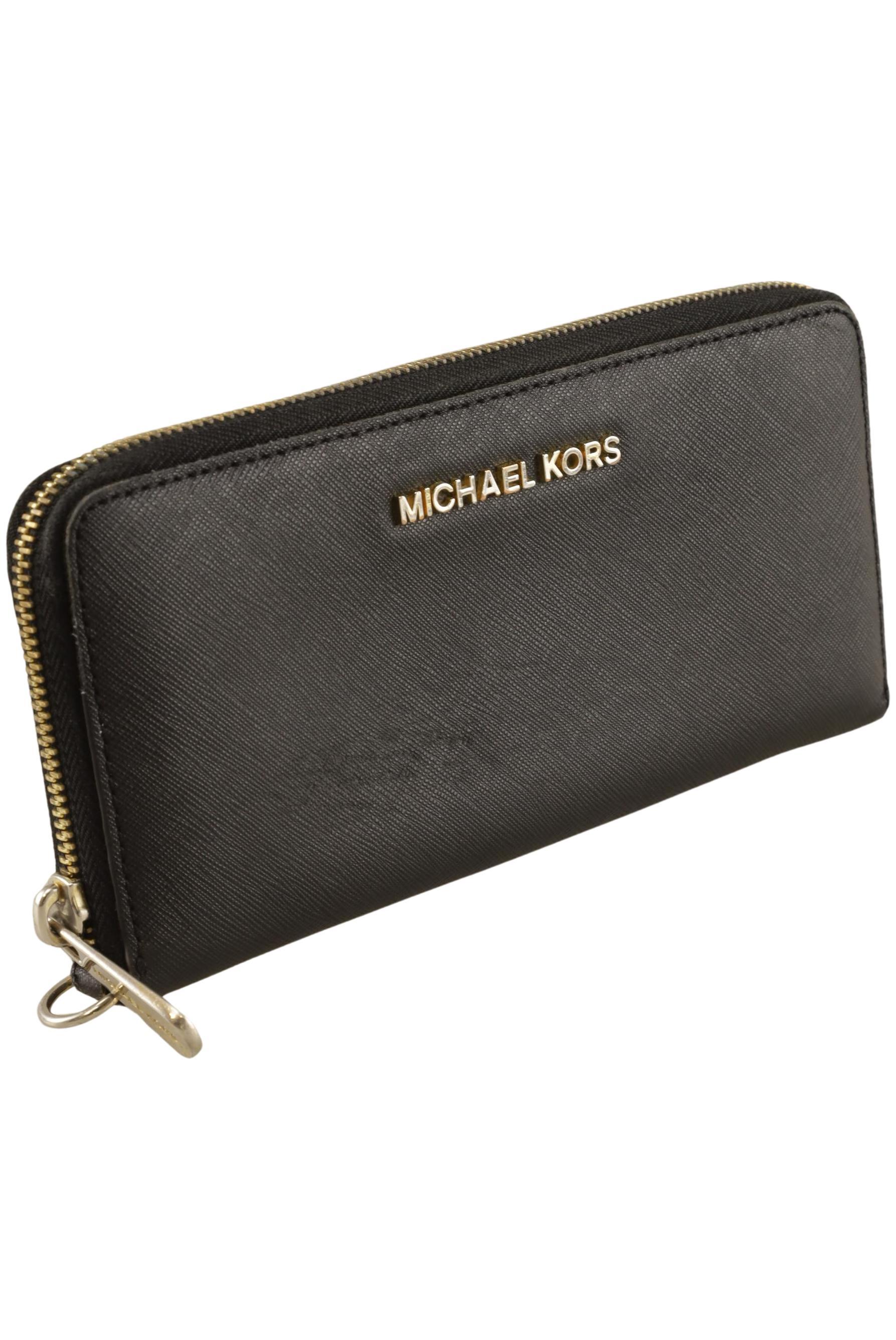 

Michael Michael Kors Damen Portemonnaie, schwarz, Gr.