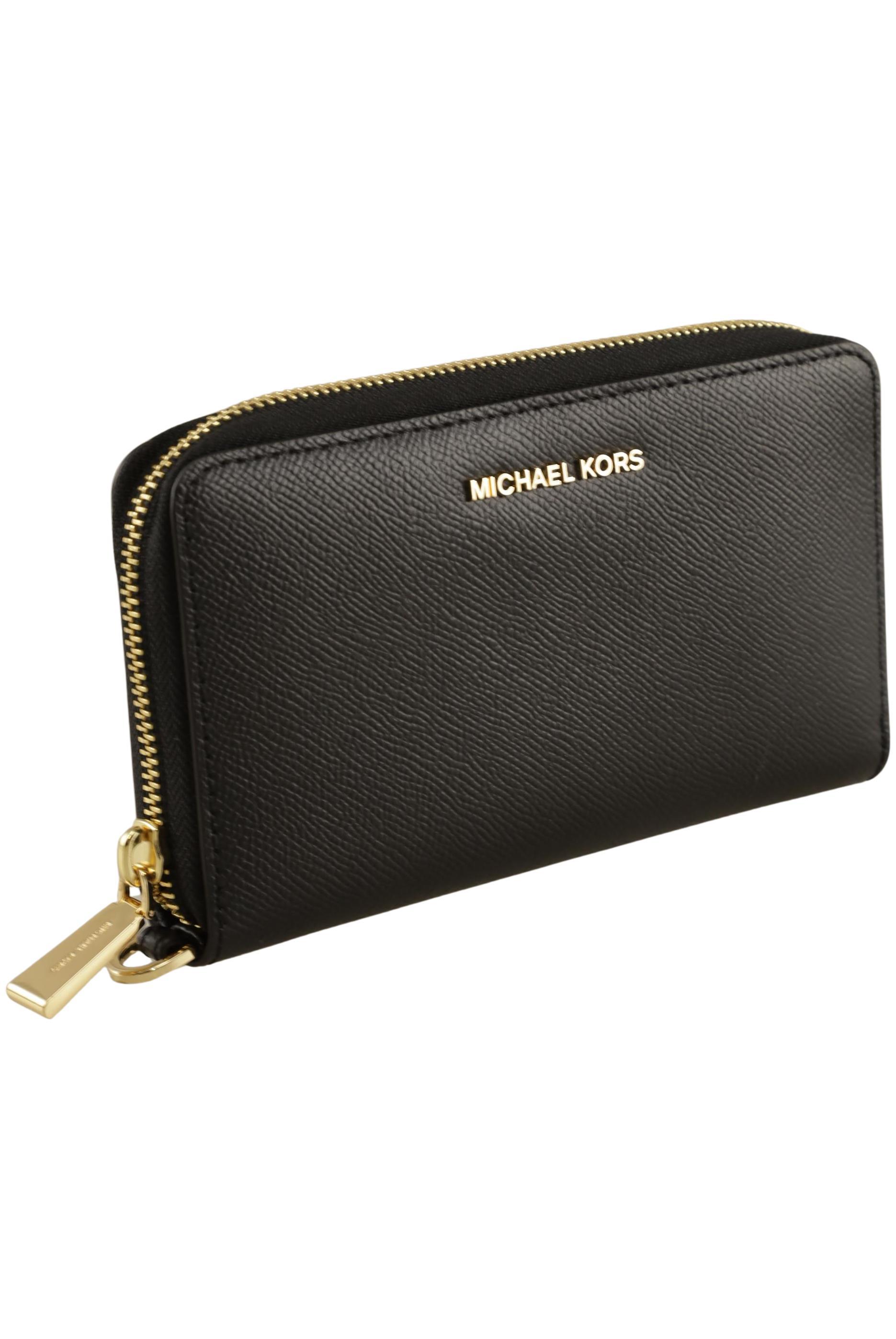 

Michael Michael Kors Damen Portemonnaie, schwarz, Gr.