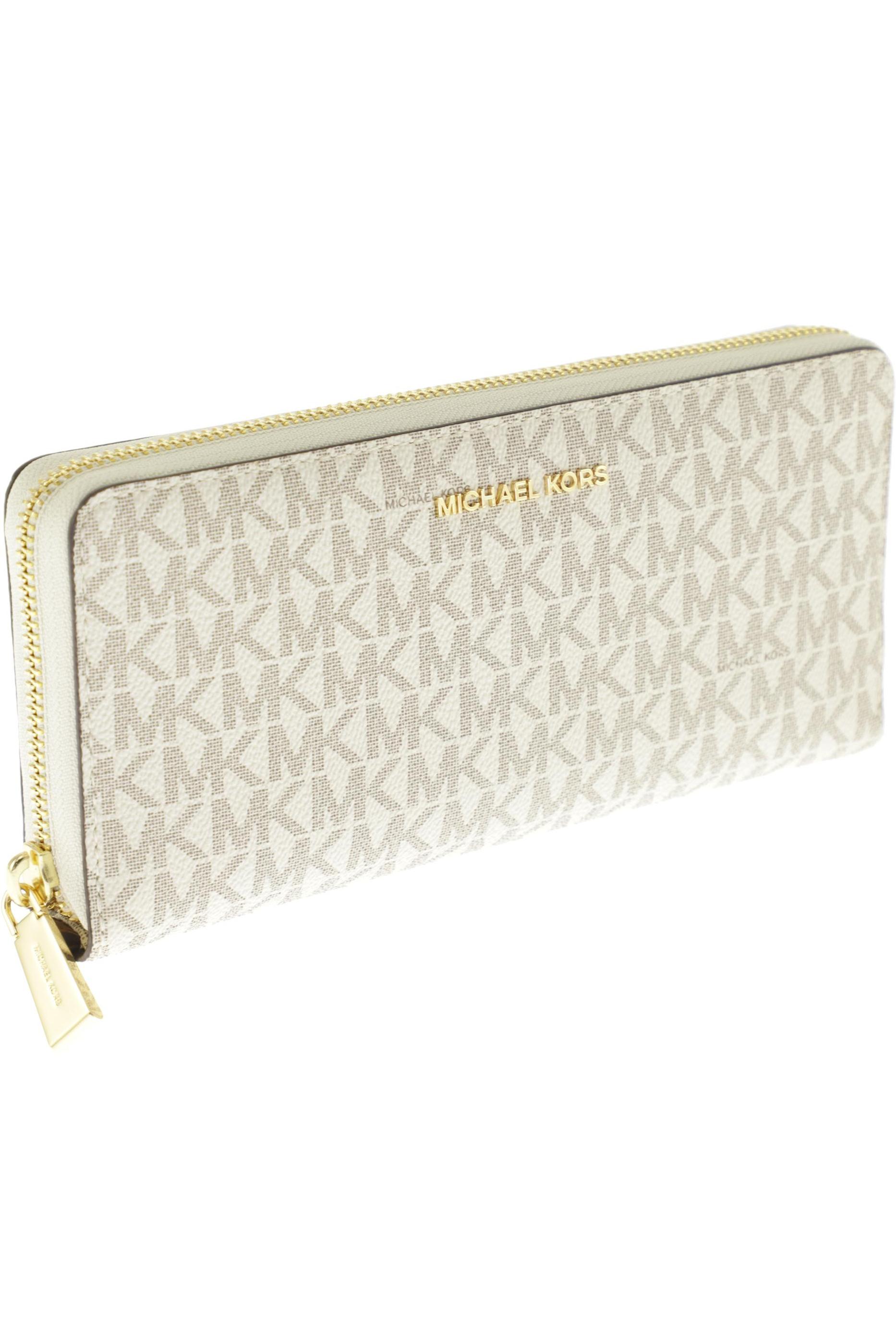 

Michael Michael Kors Damen Portemonnaie, weiß, Gr.