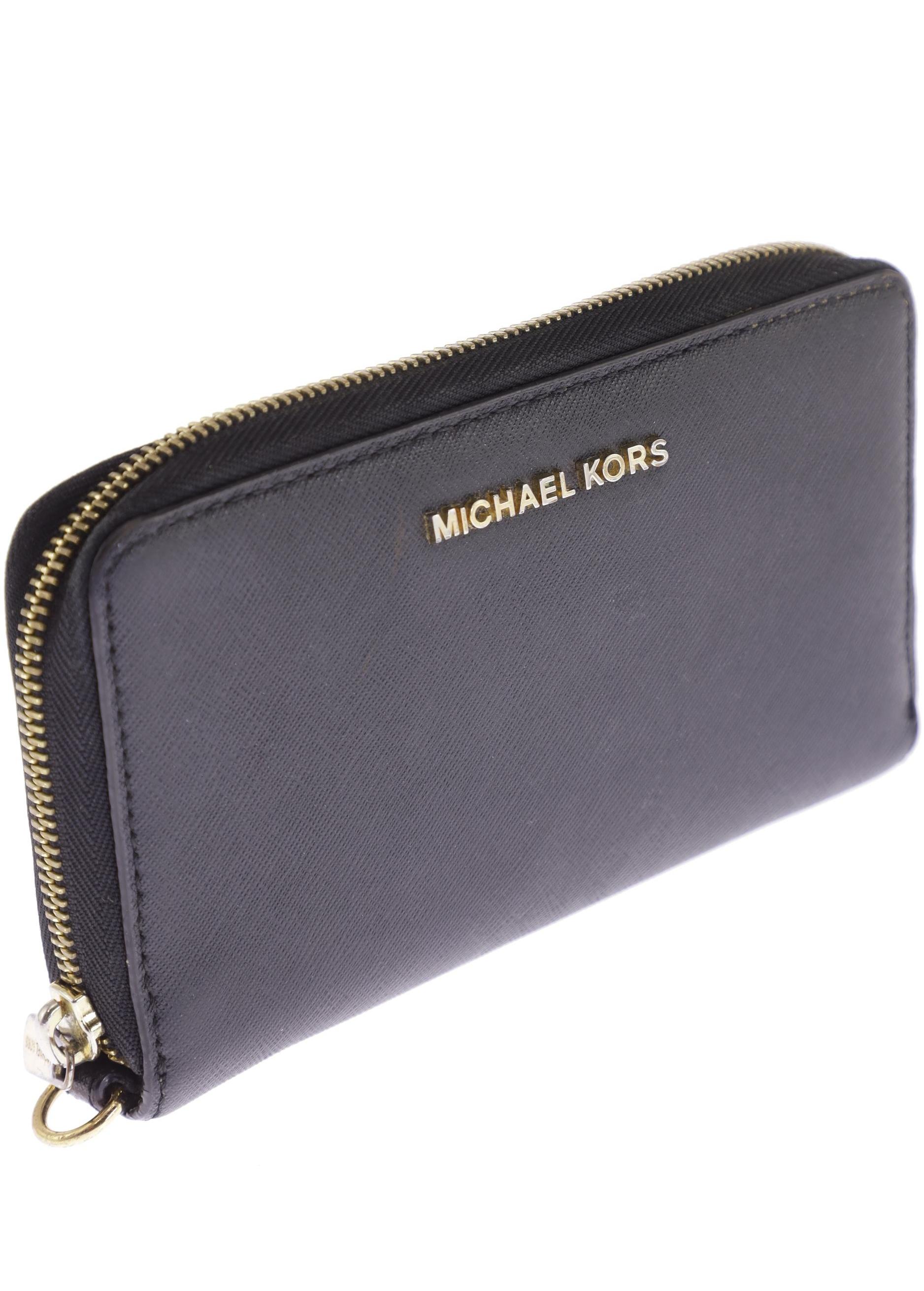 

Michael Michael Kors Damen Portemonnaie, schwarz, Gr.