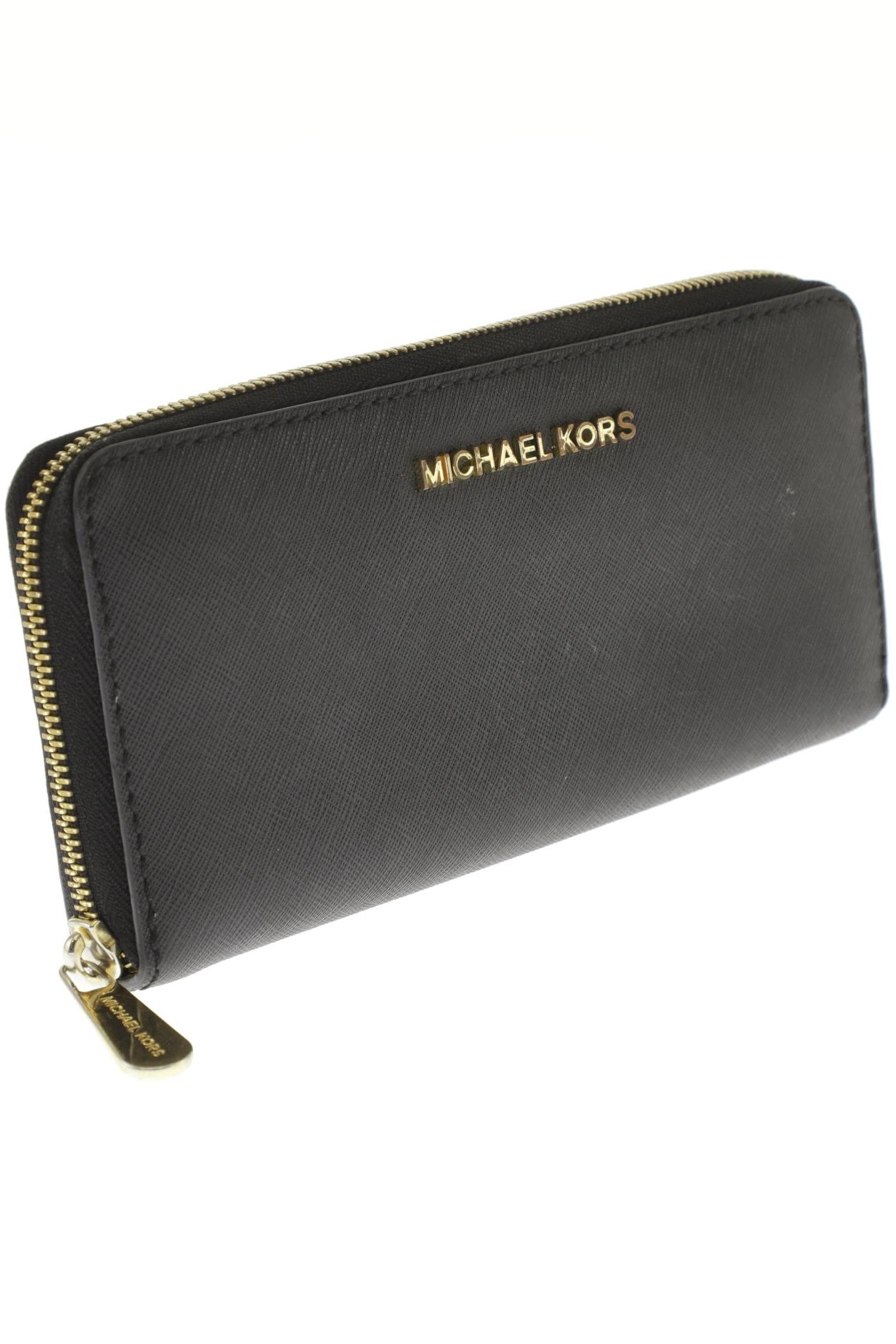 

Michael Michael Kors Damen Portemonnaie, schwarz, Gr.