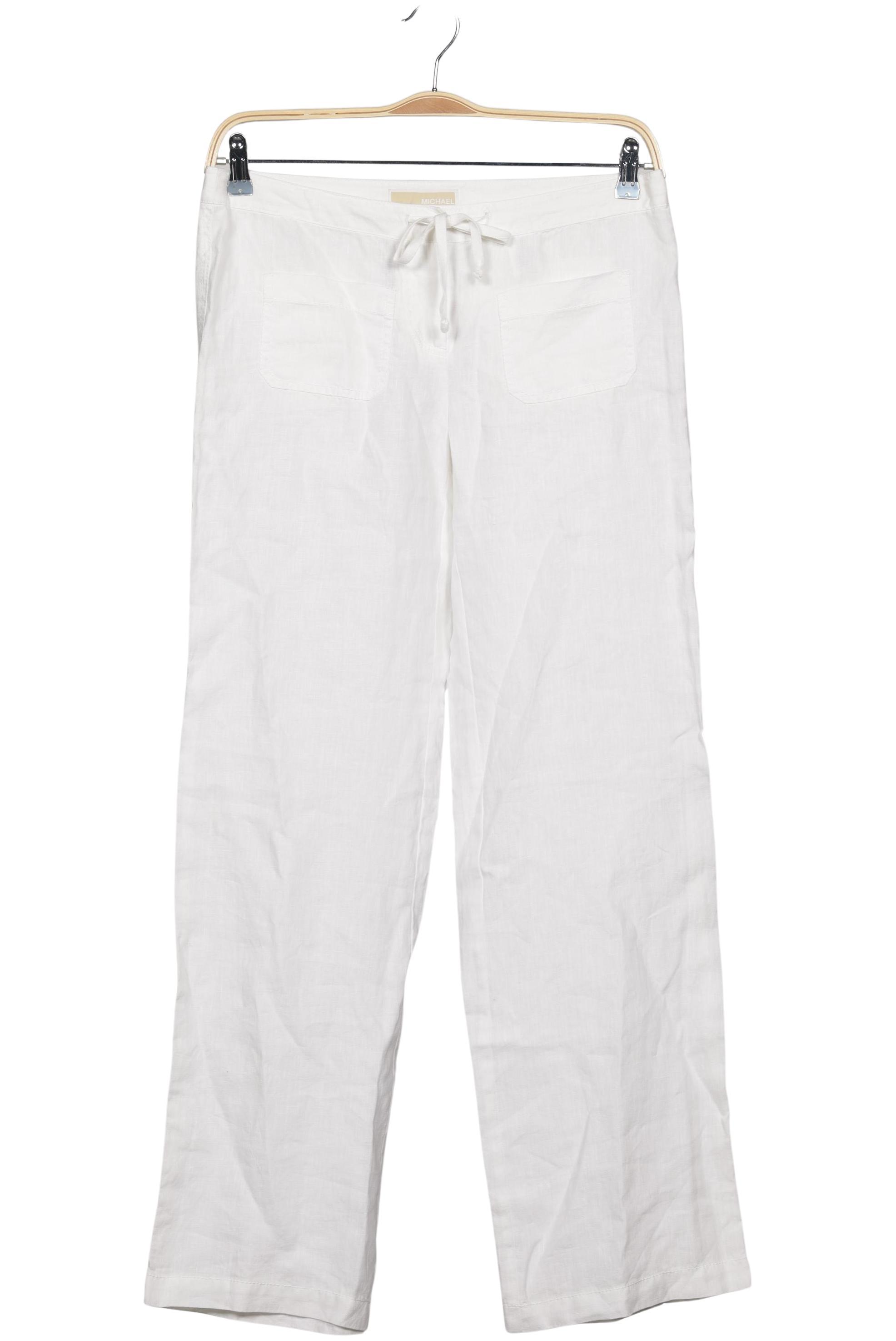 

Michael Michael Kors Damen Stoffhose, weiß, Gr. 4