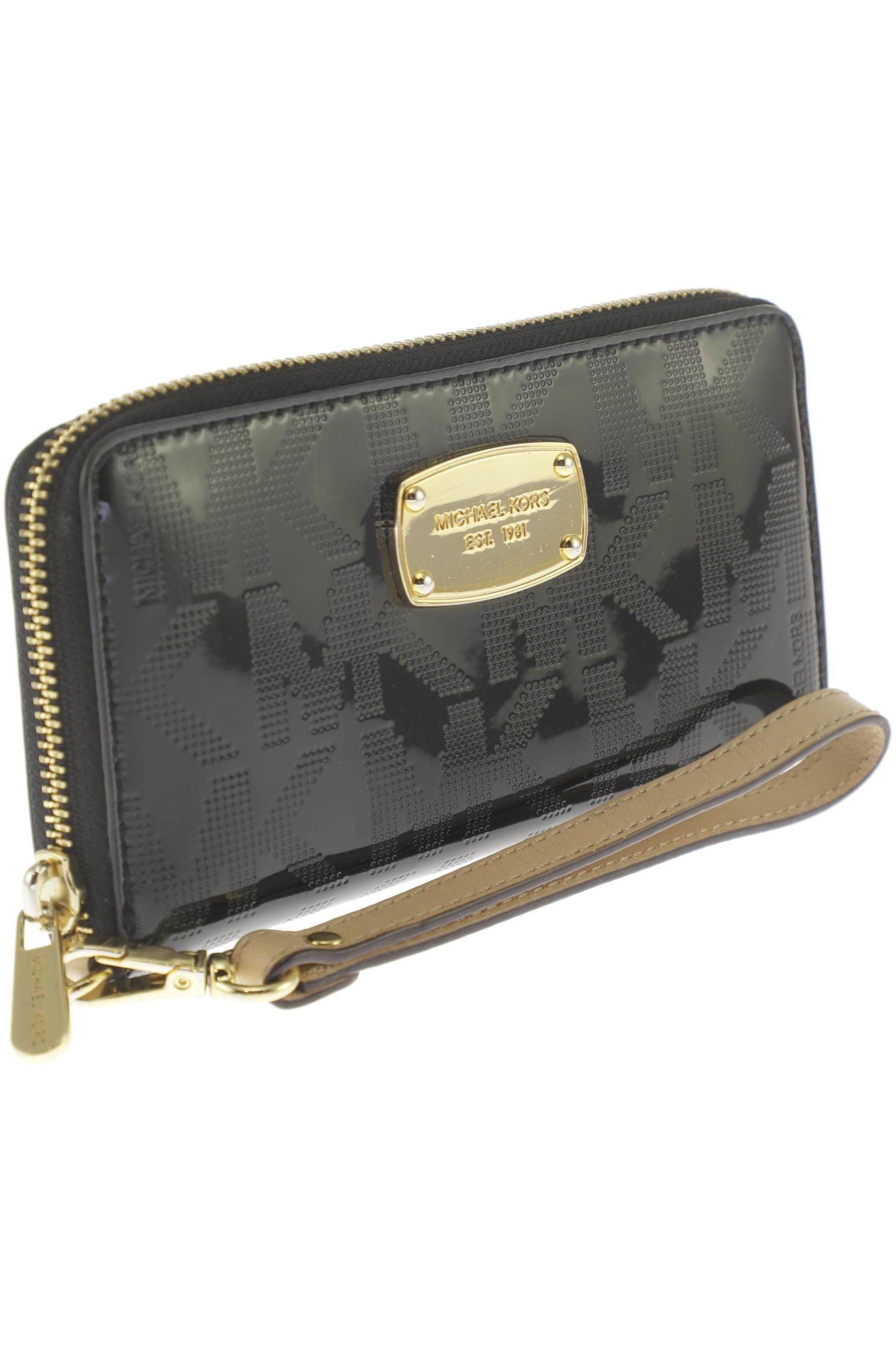 

Michael Michael Kors Damen Portemonnaie, schwarz, Gr.