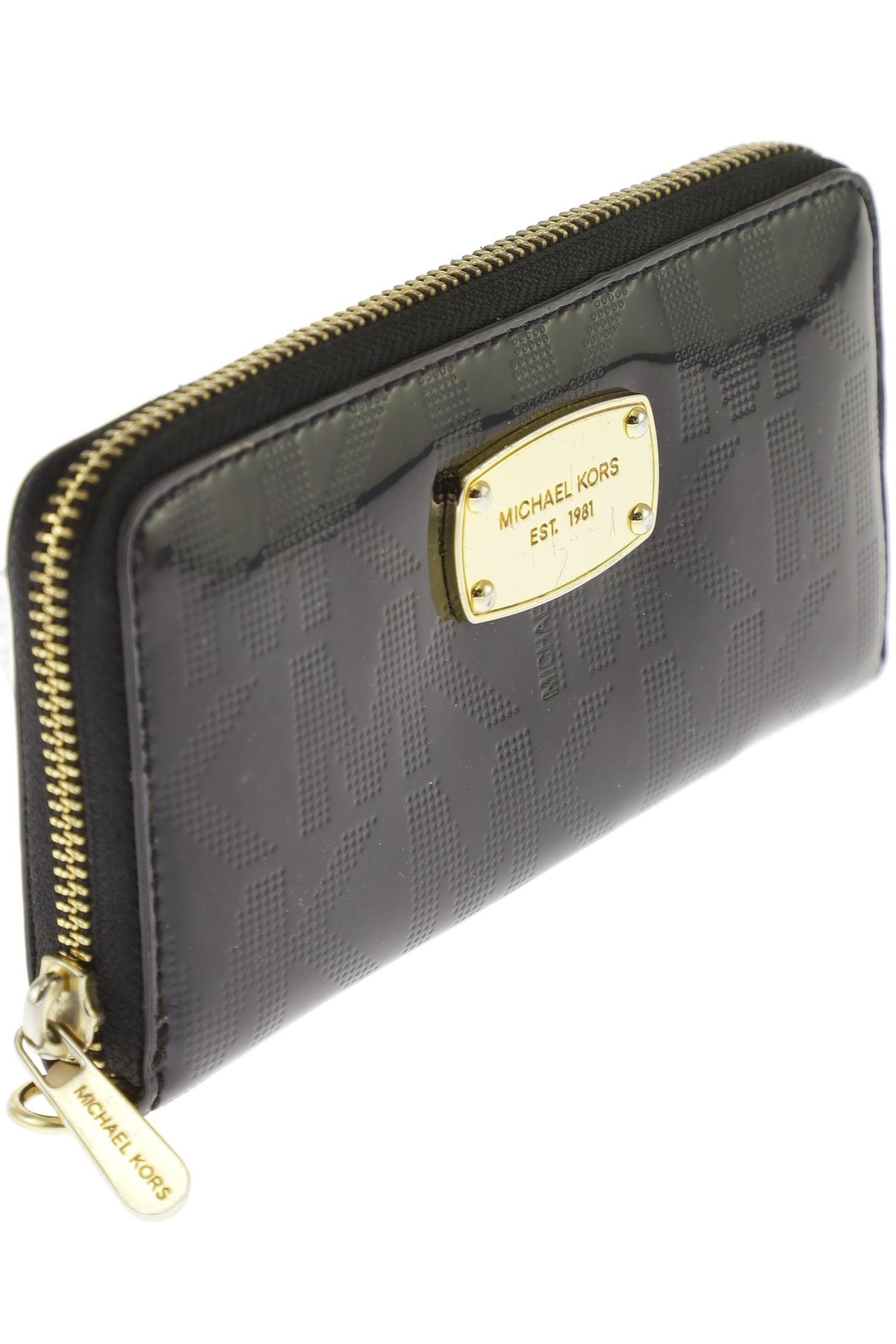

Michael Michael Kors Damen Portemonnaie, schwarz, Gr.