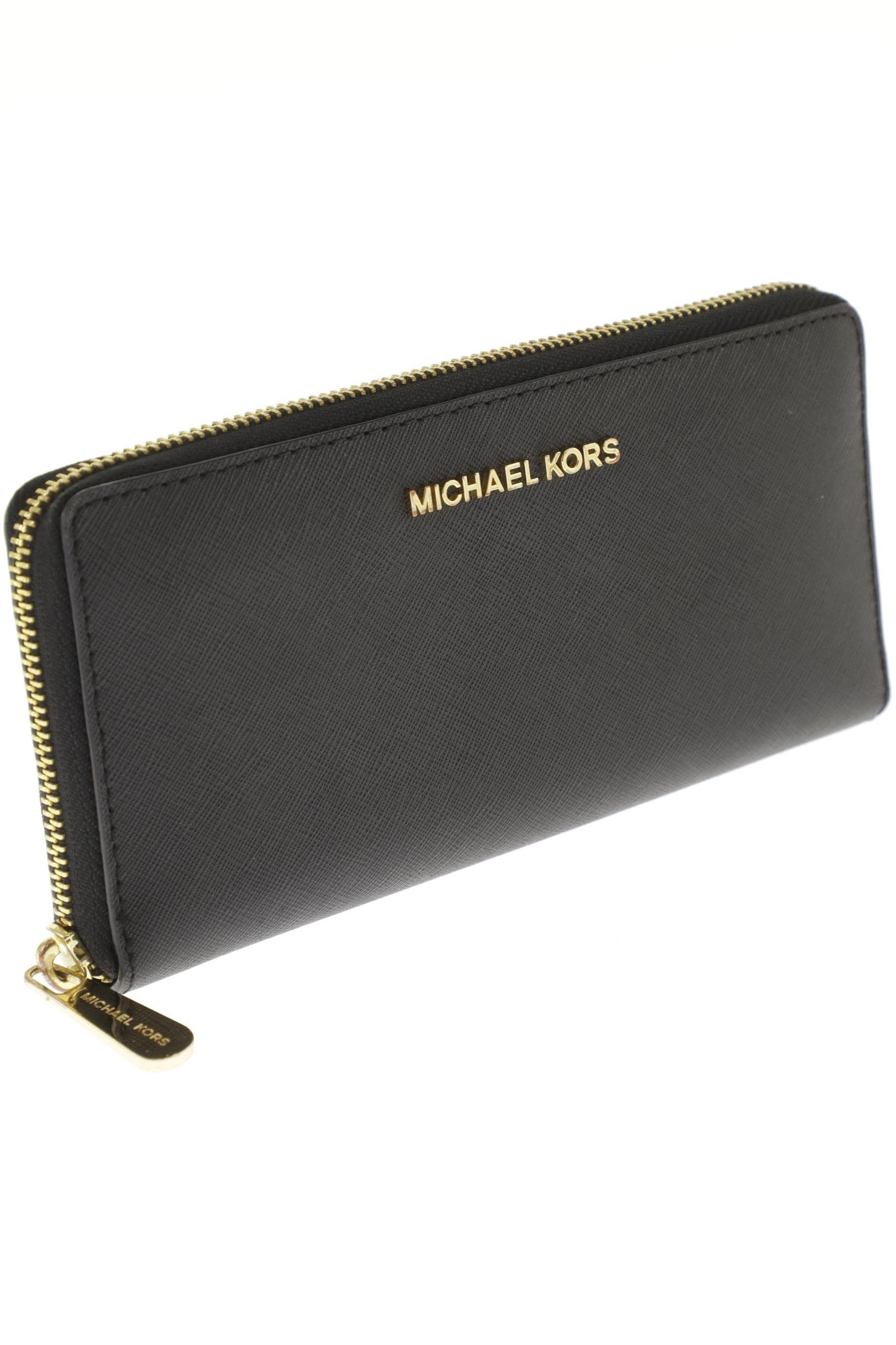 

Michael Michael Kors Damen Portemonnaie, schwarz, Gr.